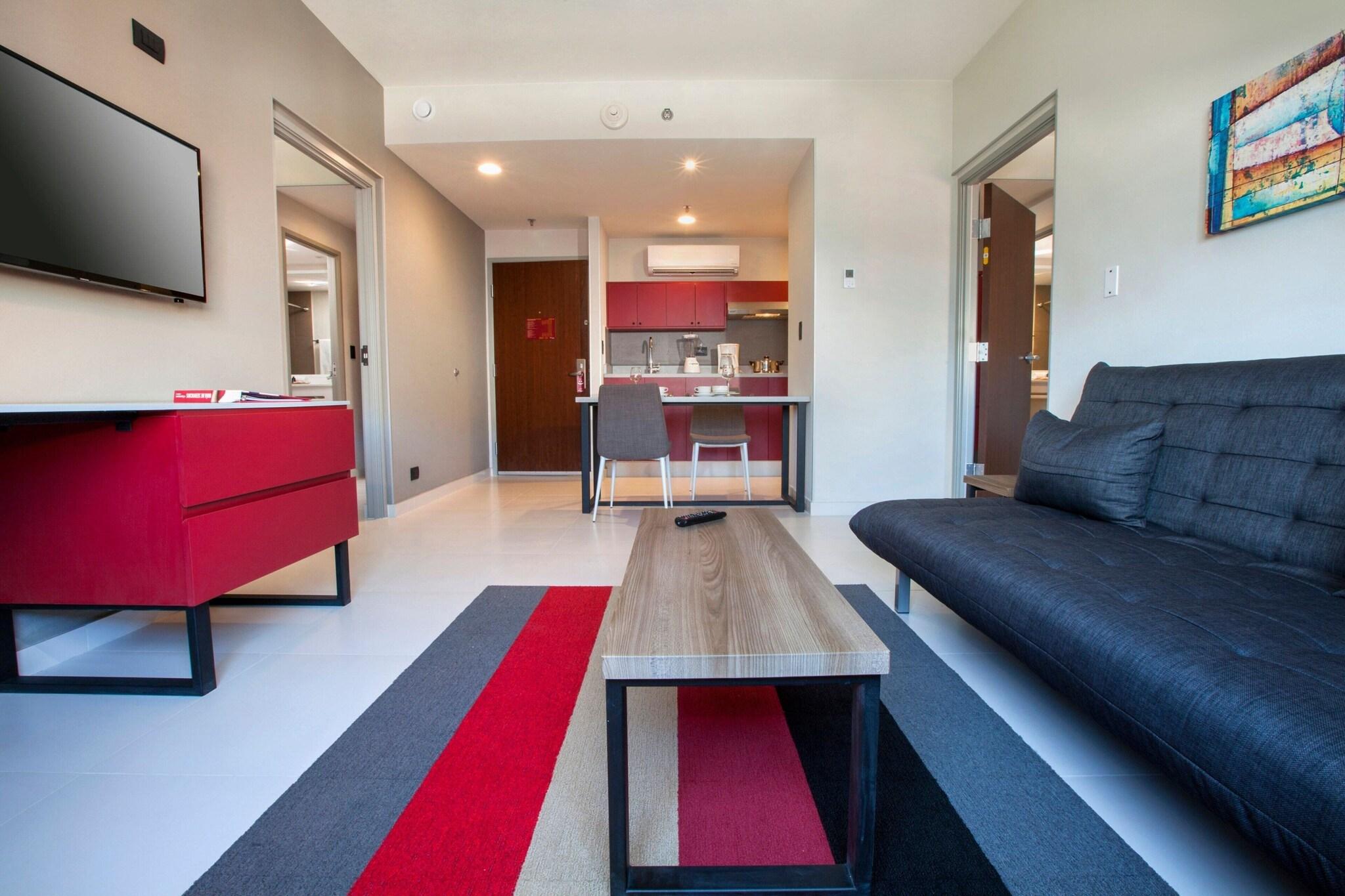 Suite Two Double Beds One Bedroom 