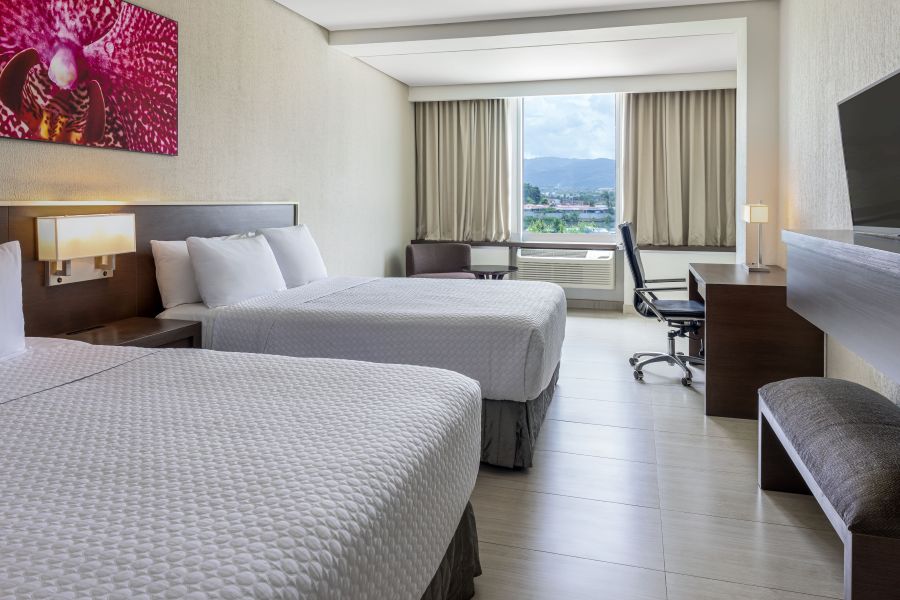 Double Two Queen Beds