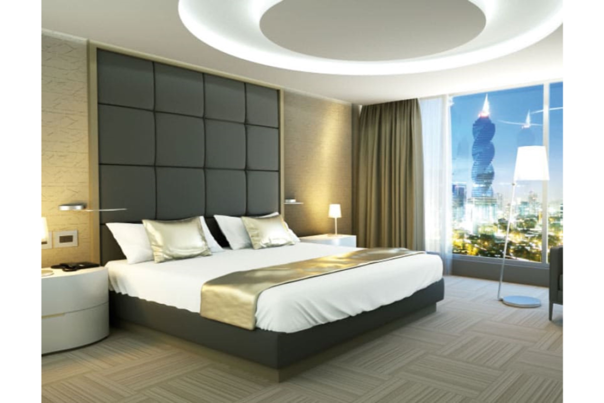 Single Deluxe King Bed