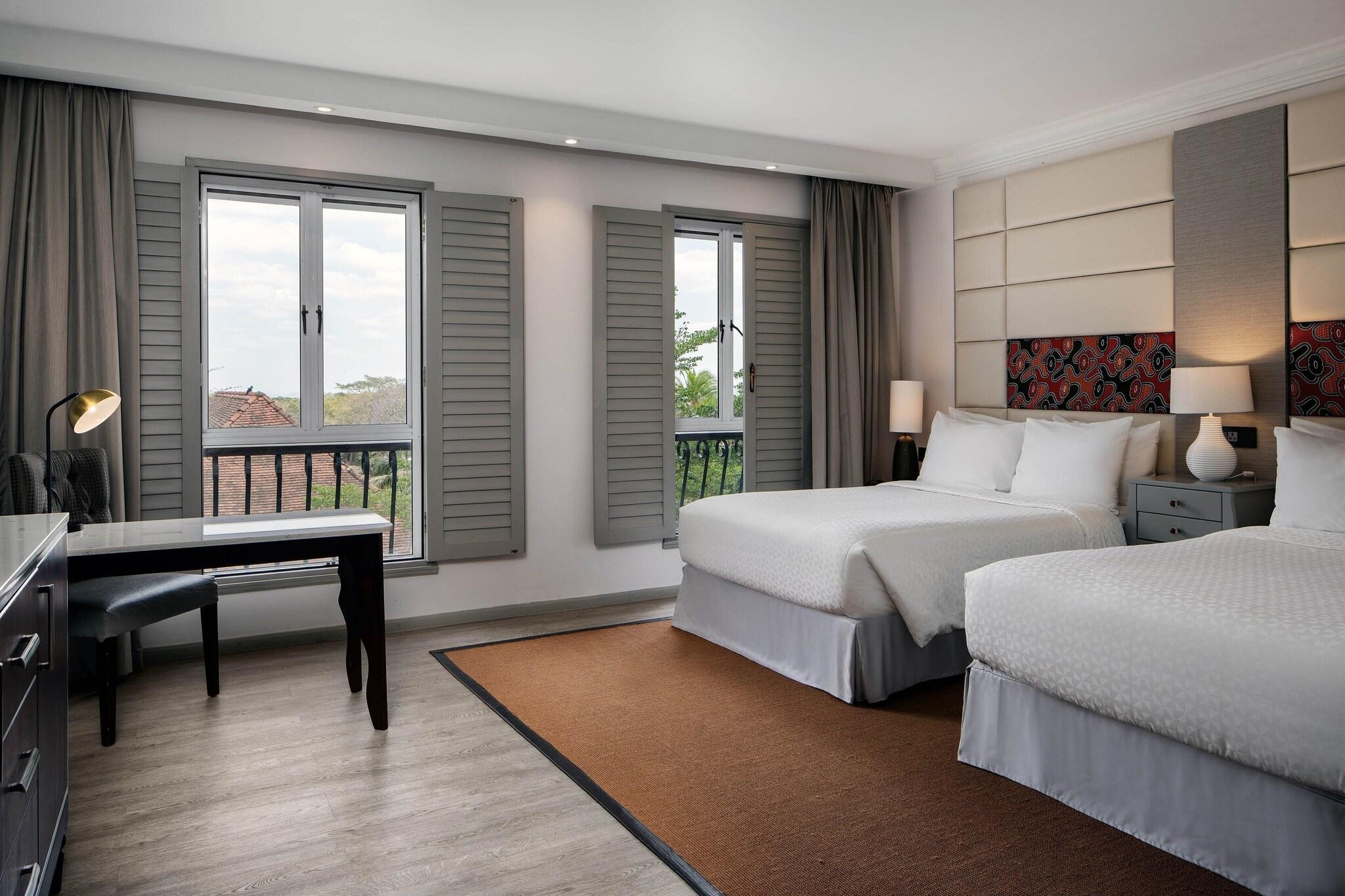 Double Two Queen Beds