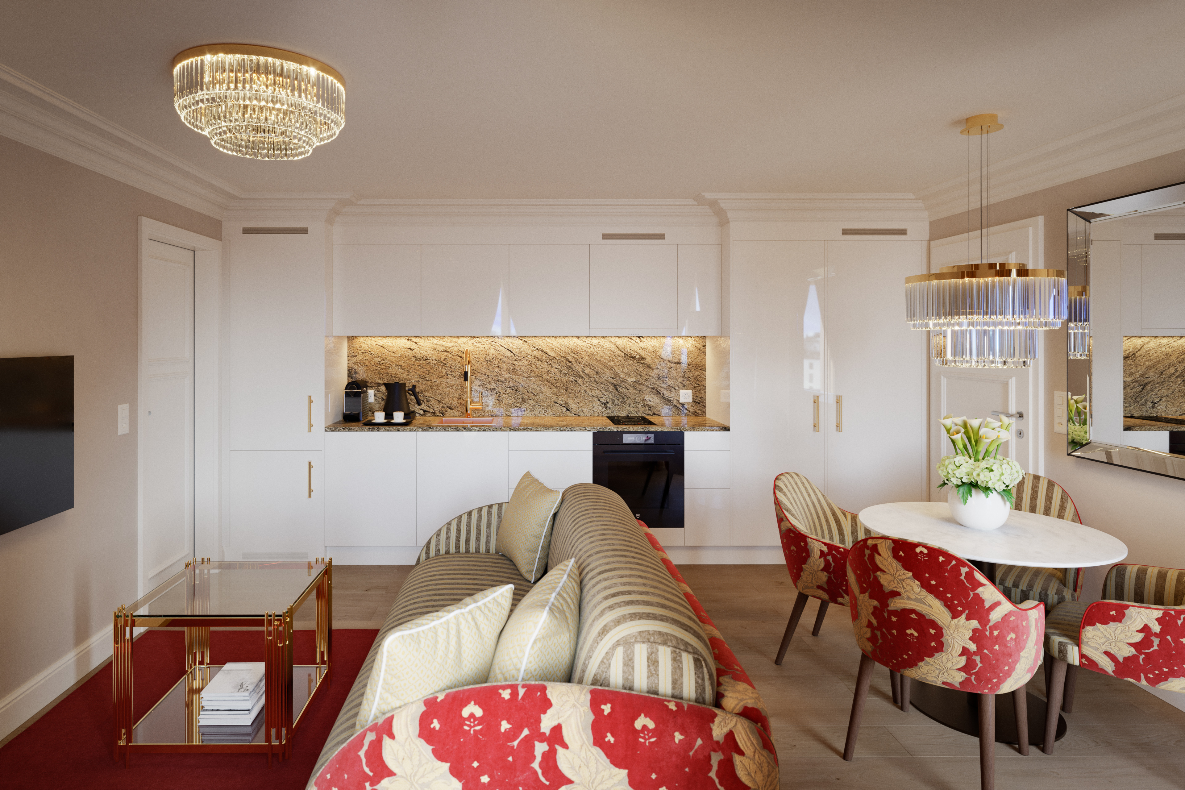 Apartment Two Bedrooms with Air Conditioning