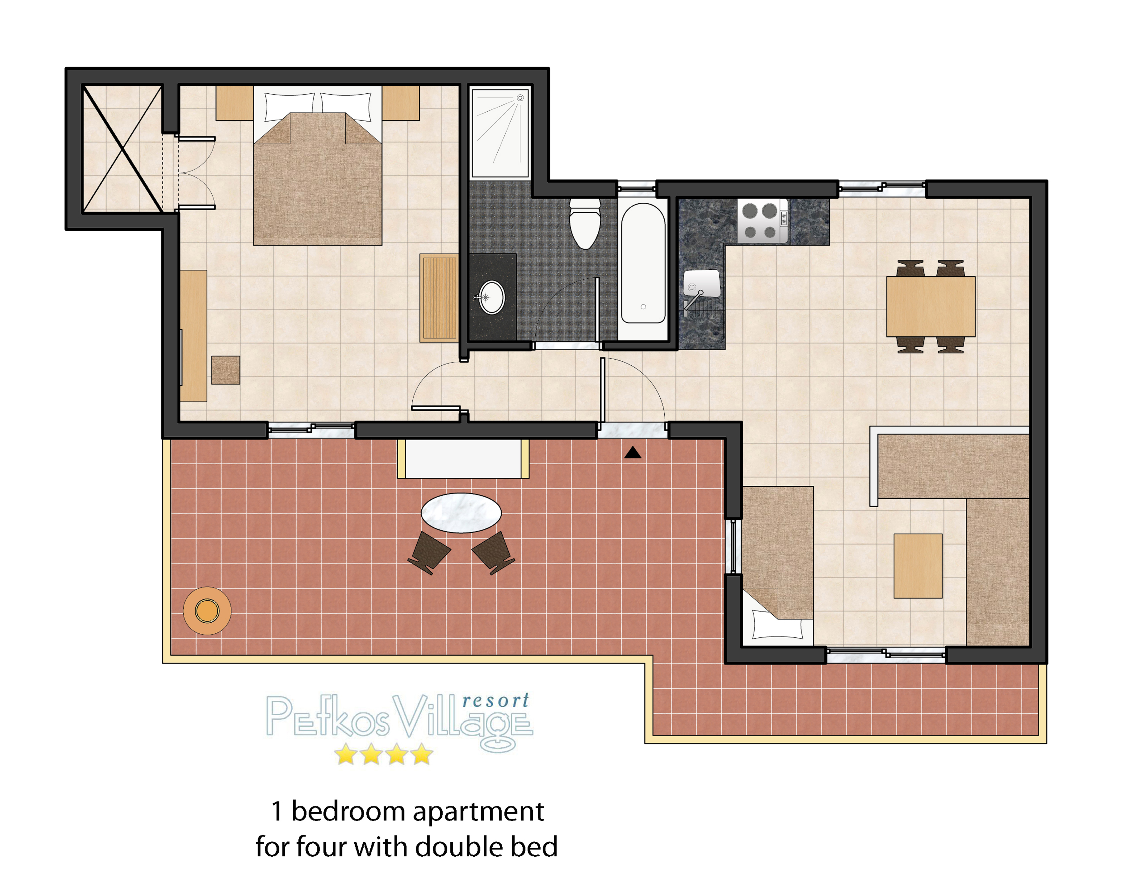 Apartment Capacity 4