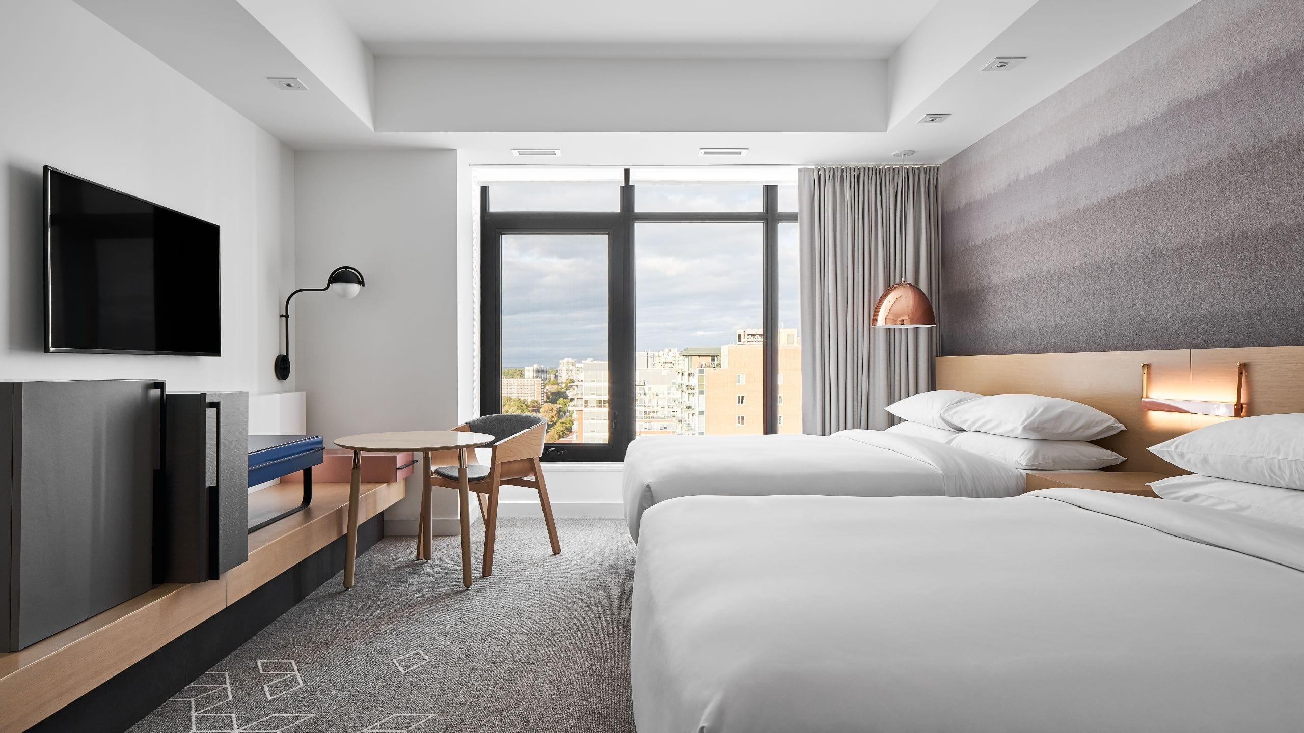 Double Two Queen Beds