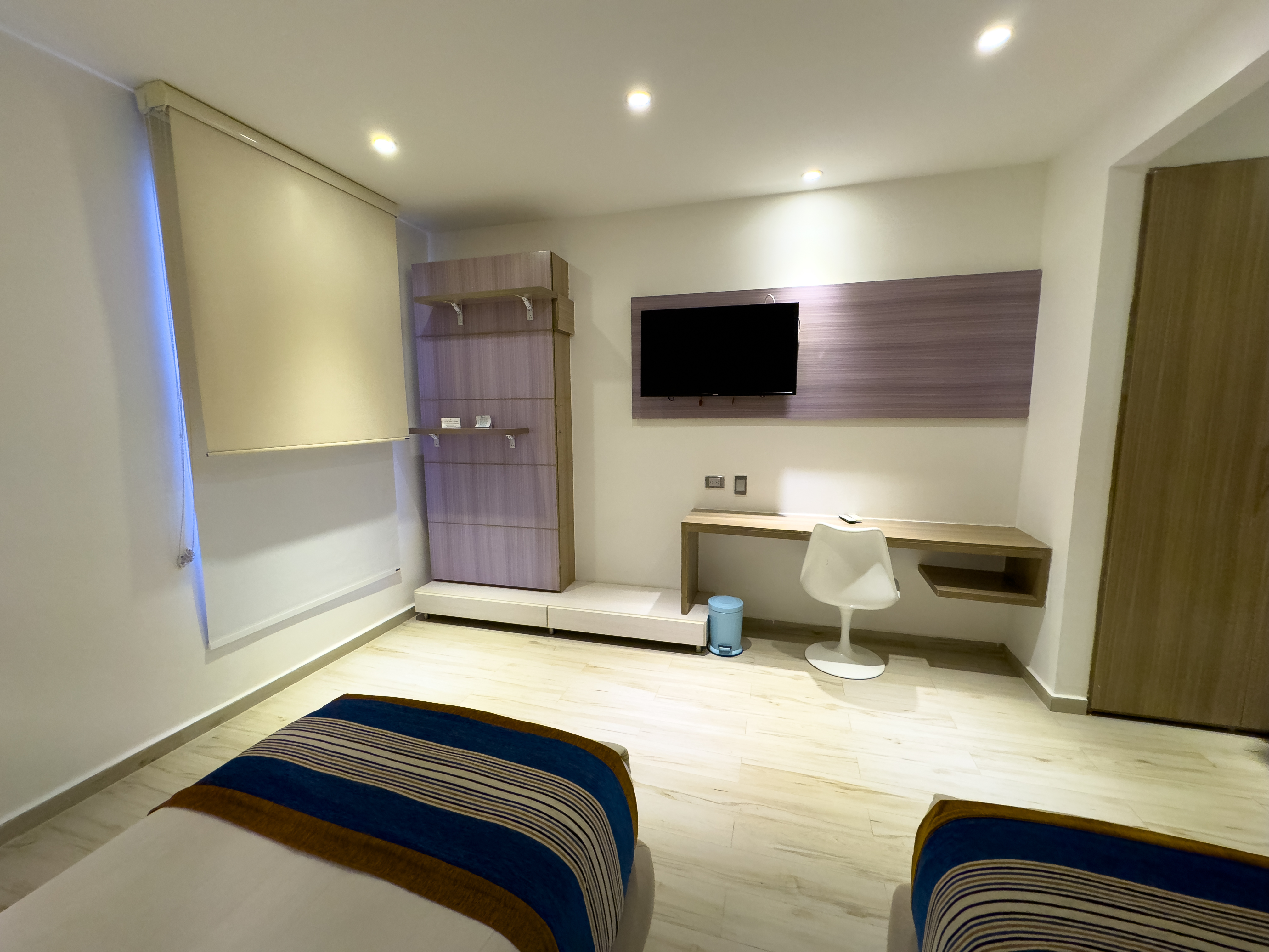 Twin Two Double Beds