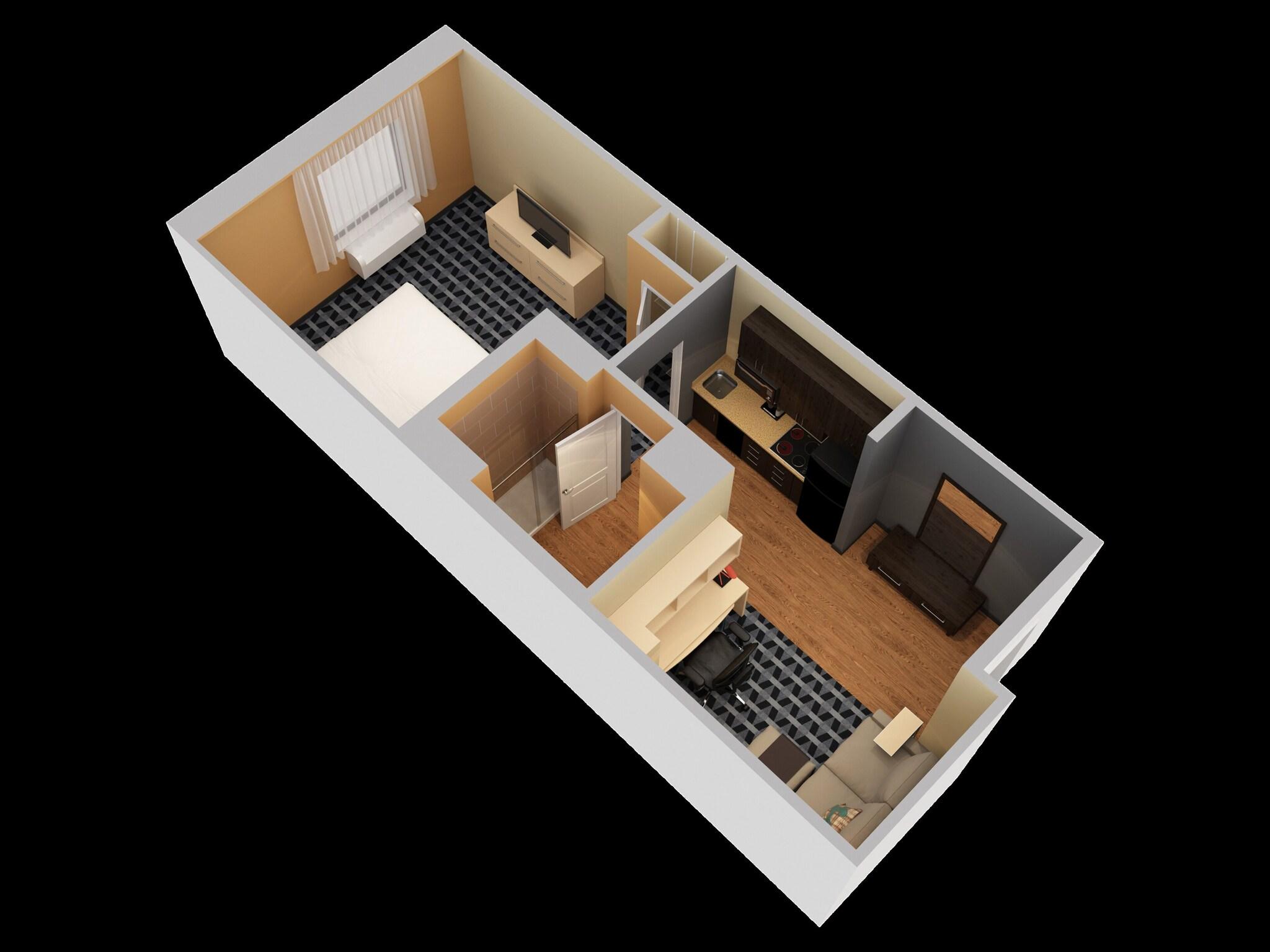 Suite King Bed One Bedroom 