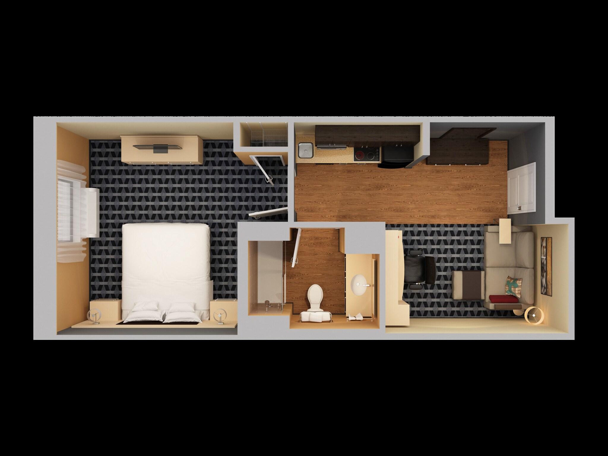 Suite King Bed One Bedroom 