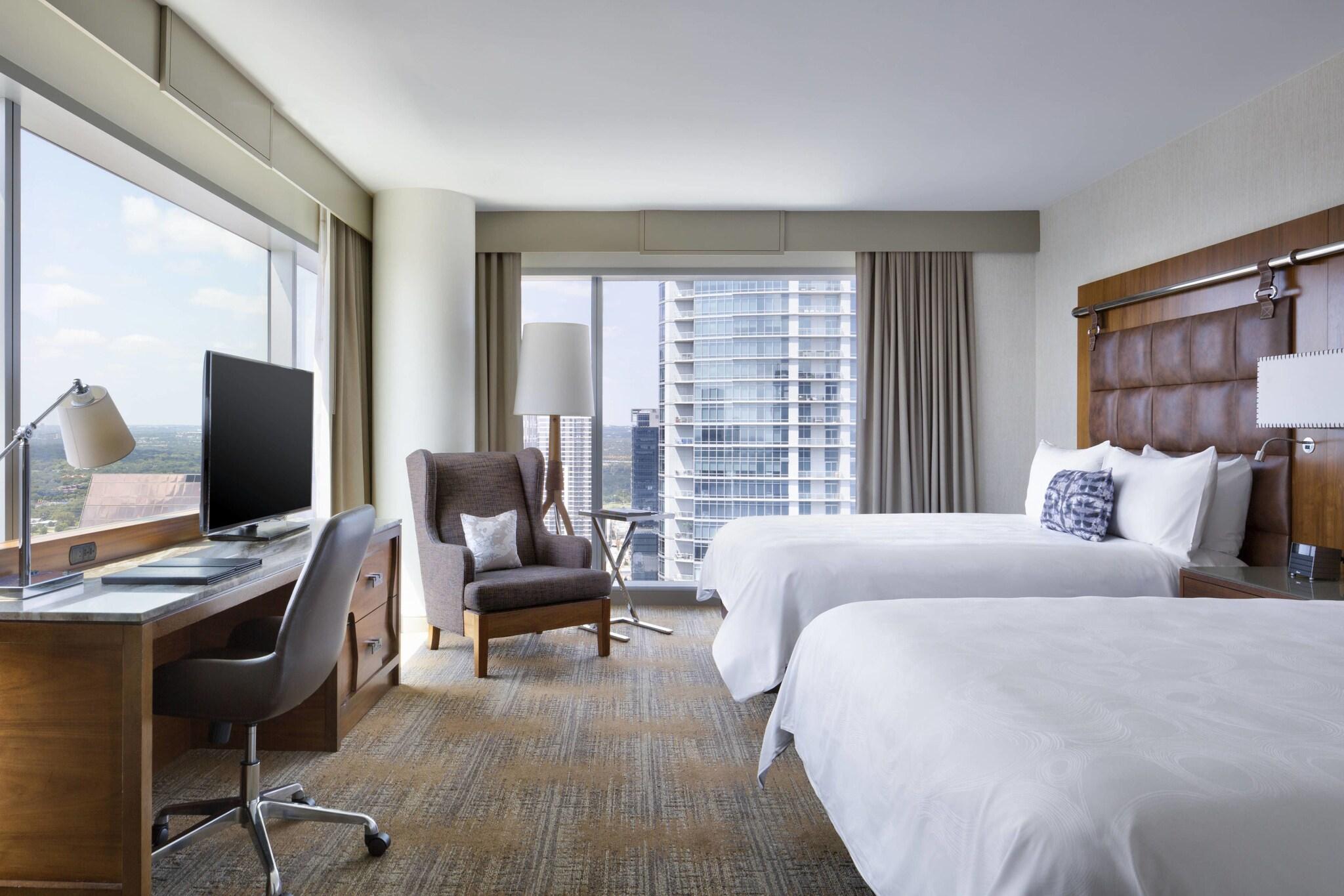 Quadruple Two Queen Beds