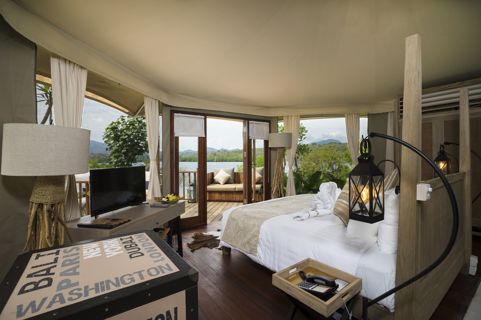 Tent with Double Bed