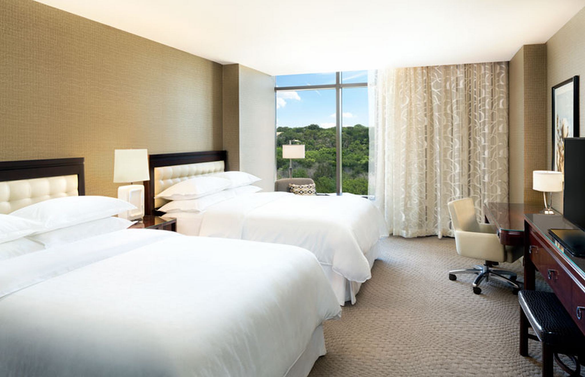 Double Two Queen Beds