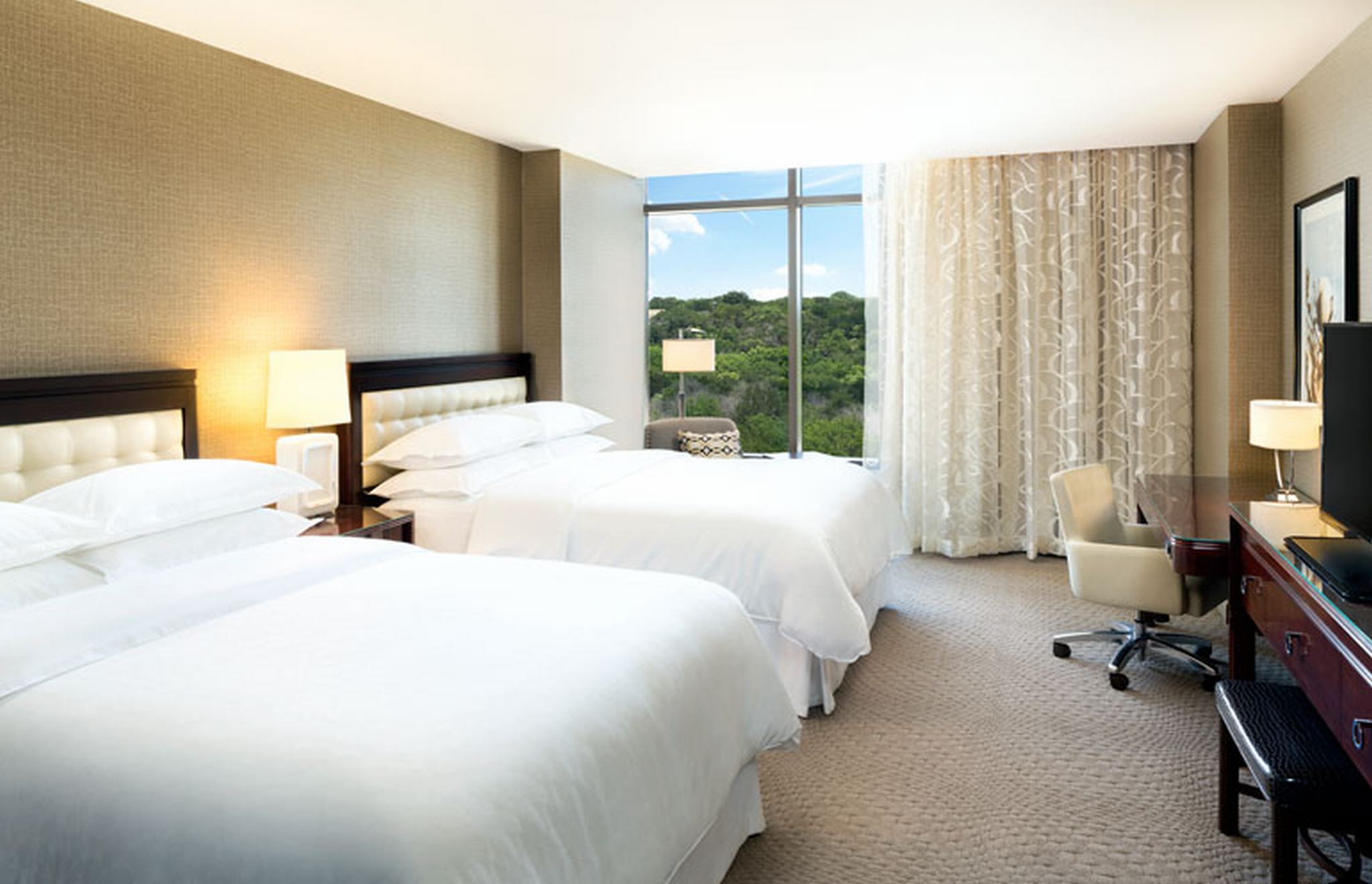 Double Two Queen Beds