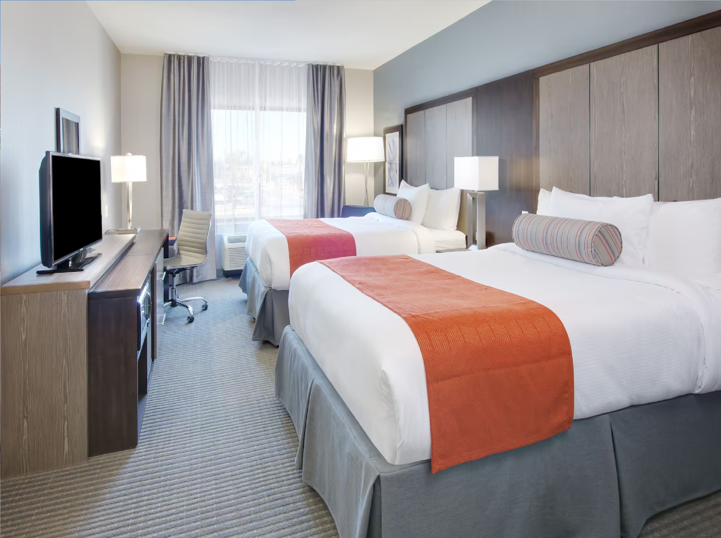 Double Two Queen Beds