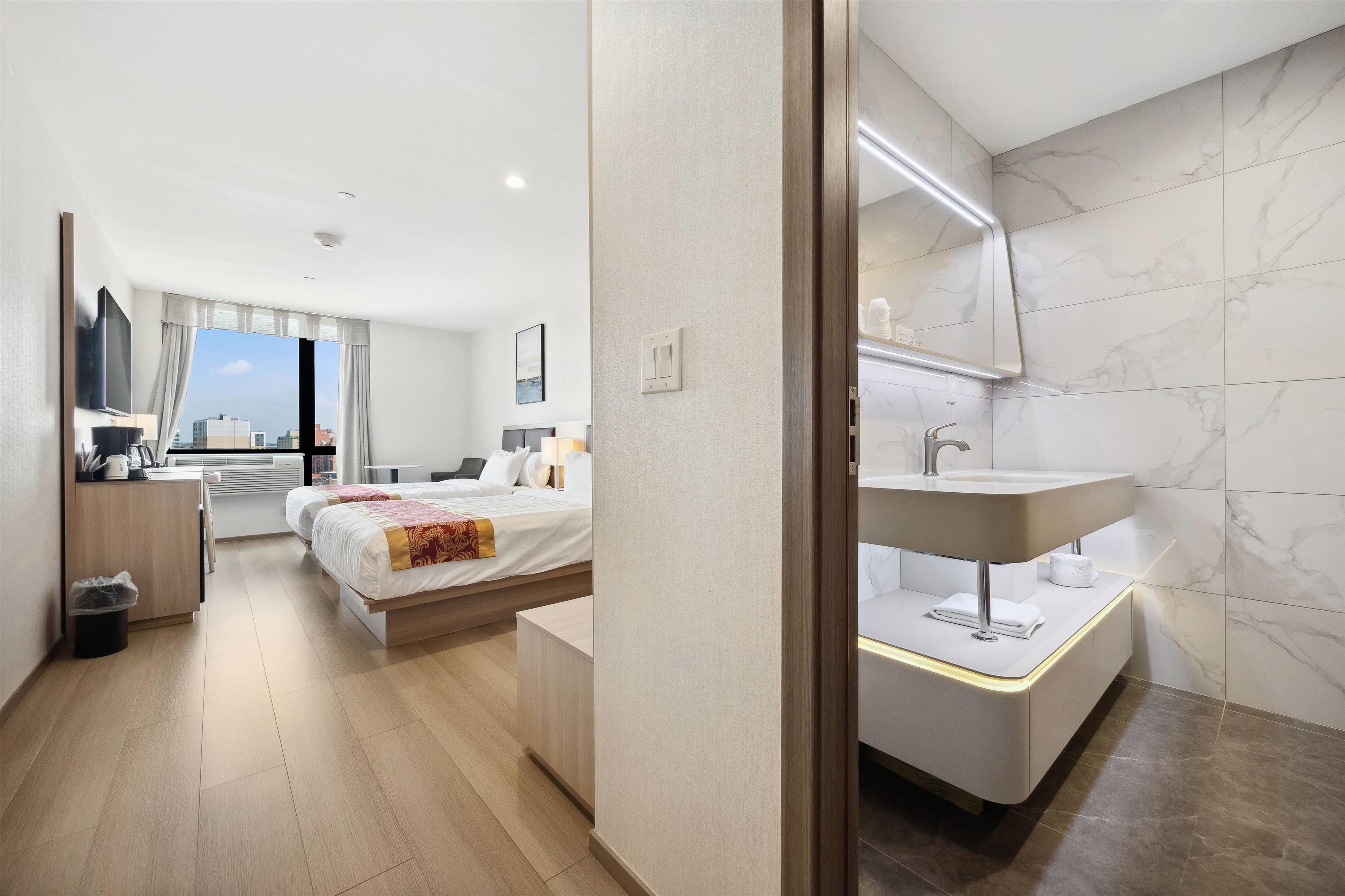 Quadruple Two Double Beds