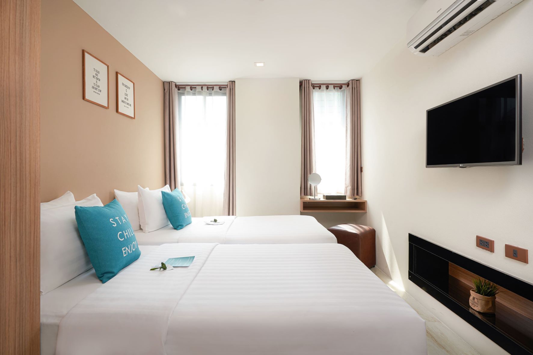 Double or Twin One Bedroom with Terrace