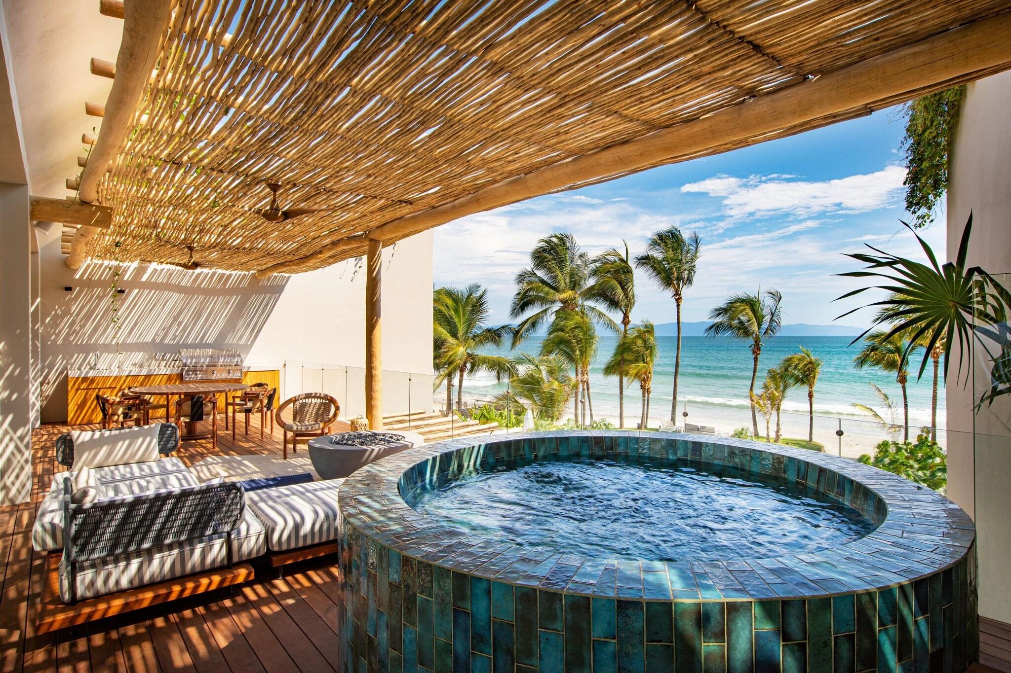 Villa Ocean Front Two Double Beds