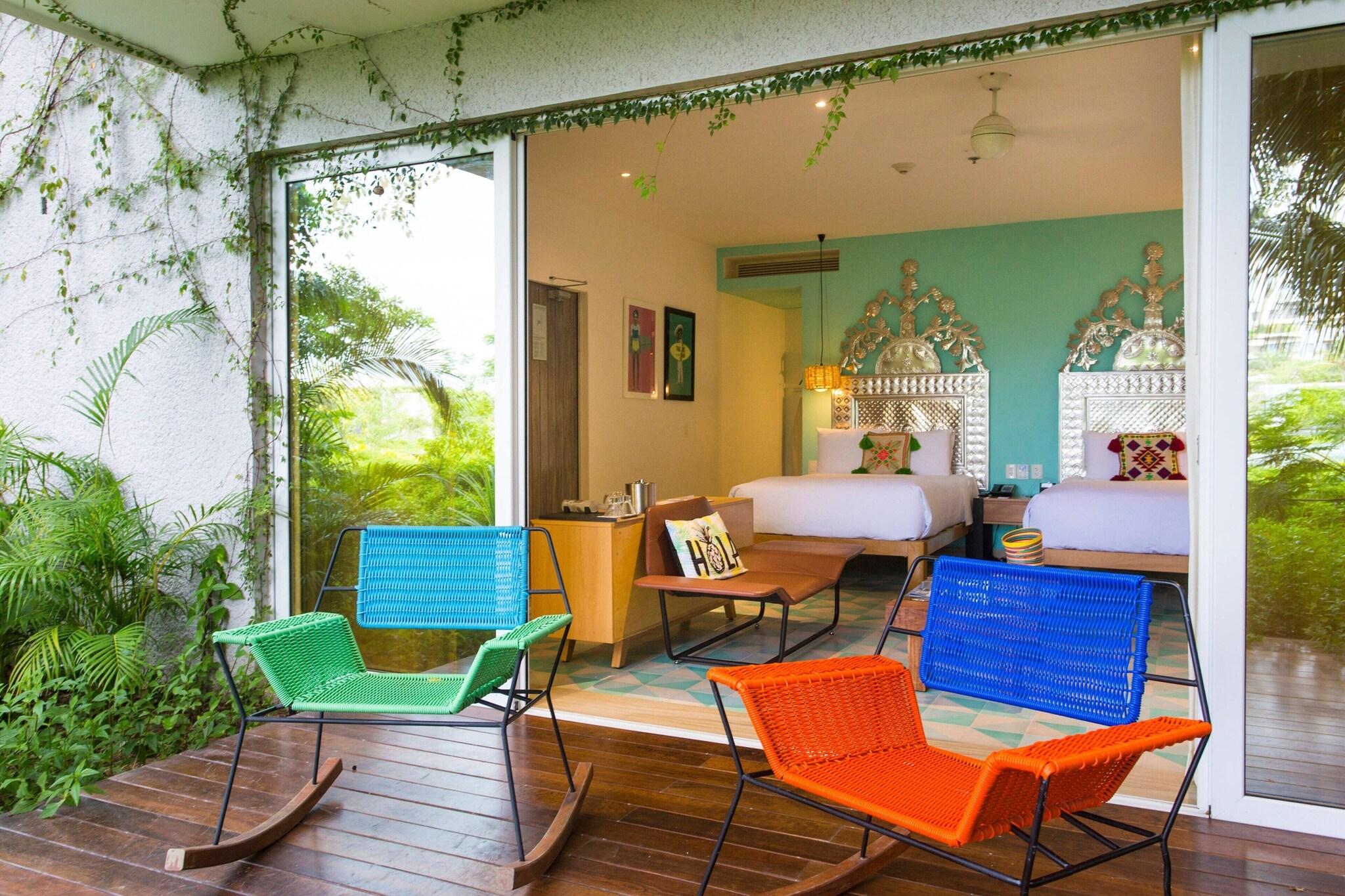 Quadruple Two Double Beds with Views