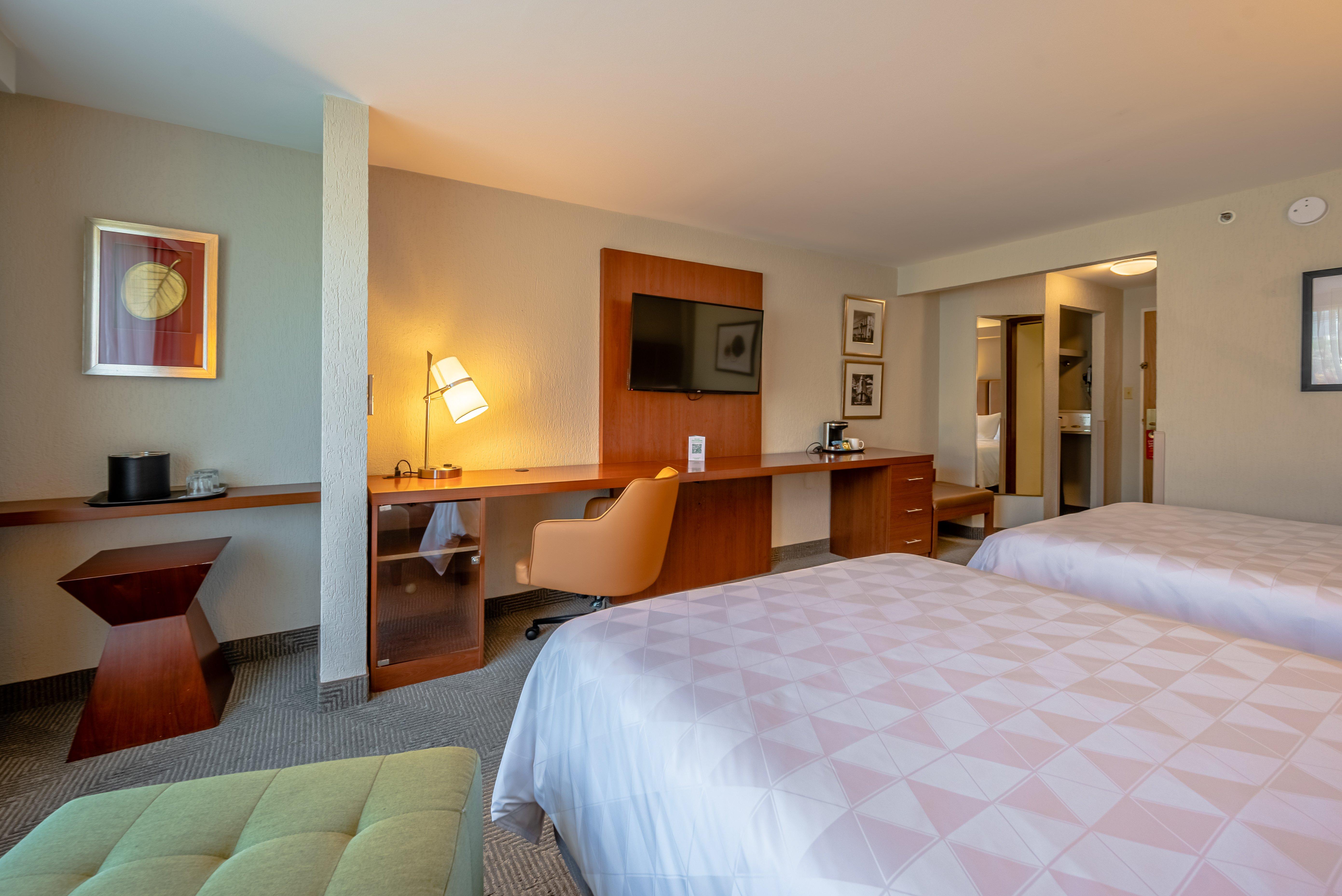 Double Two Double Beds