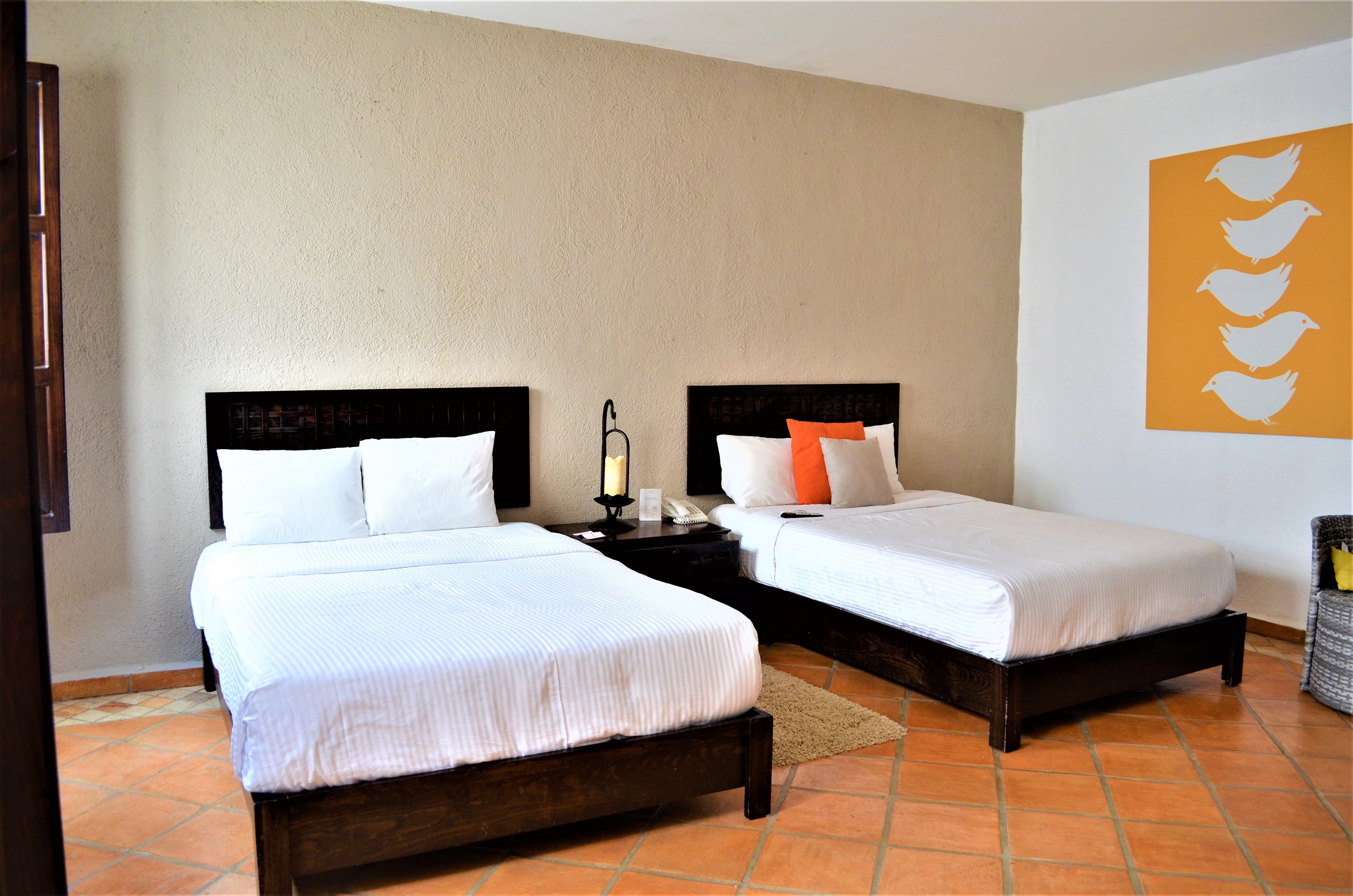 Double Two Double Beds