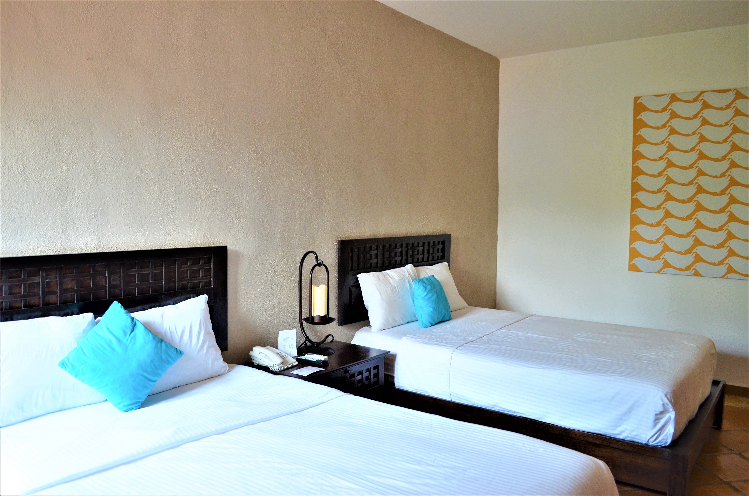 Double Two Double Beds