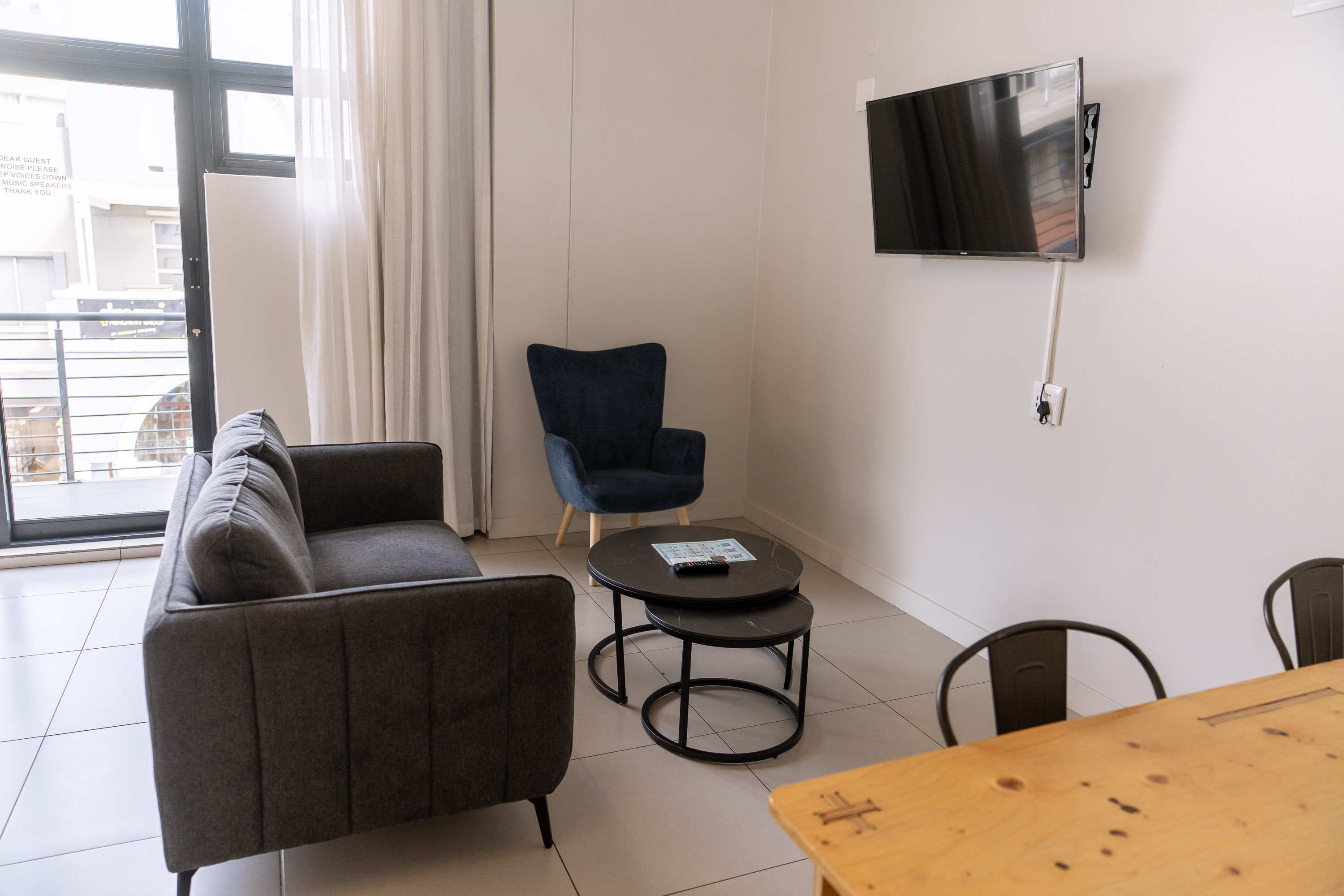 Studio Two Double Beds One Bedroom 