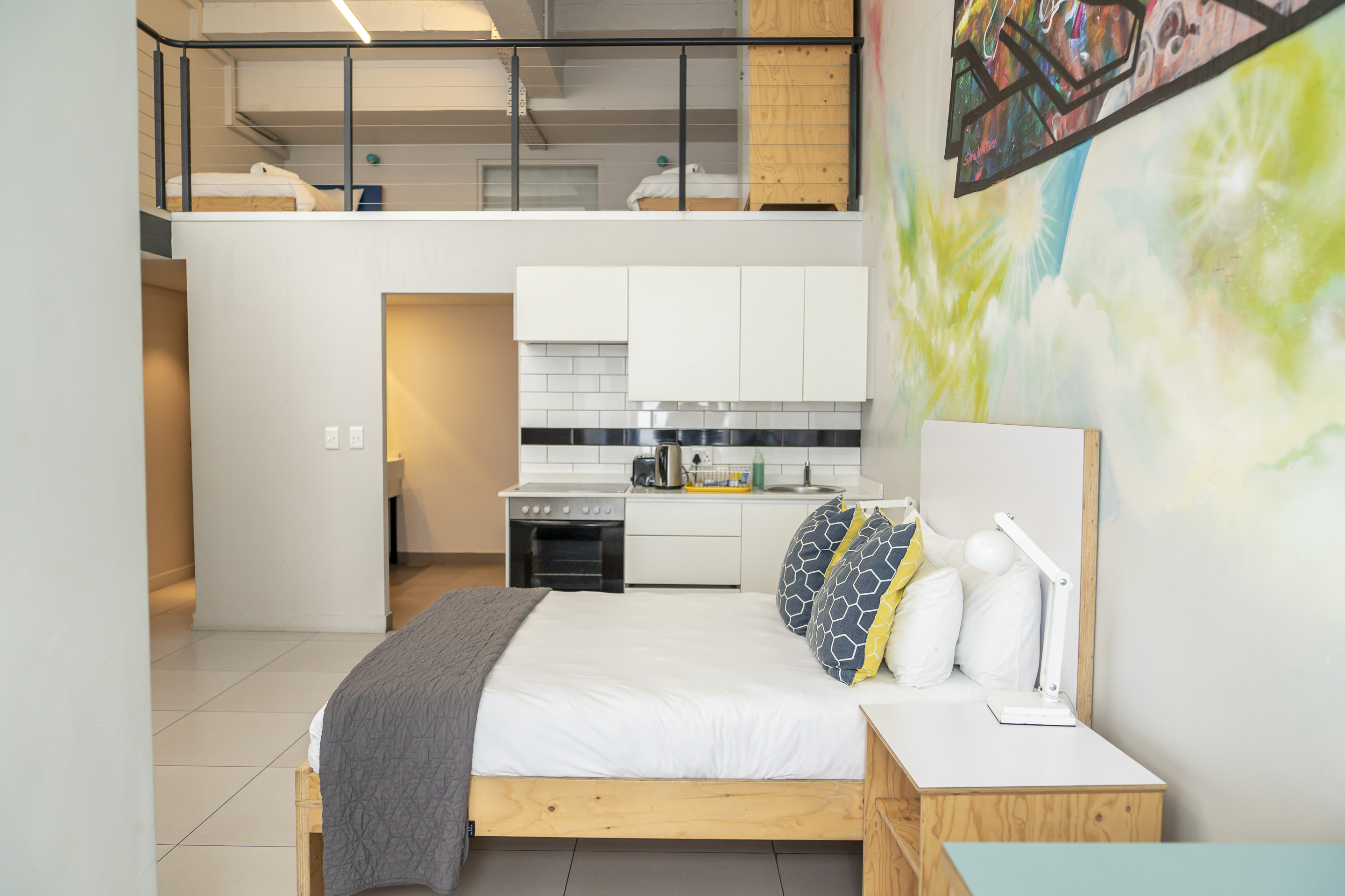 Studio Partial Ocean View Two Double Beds