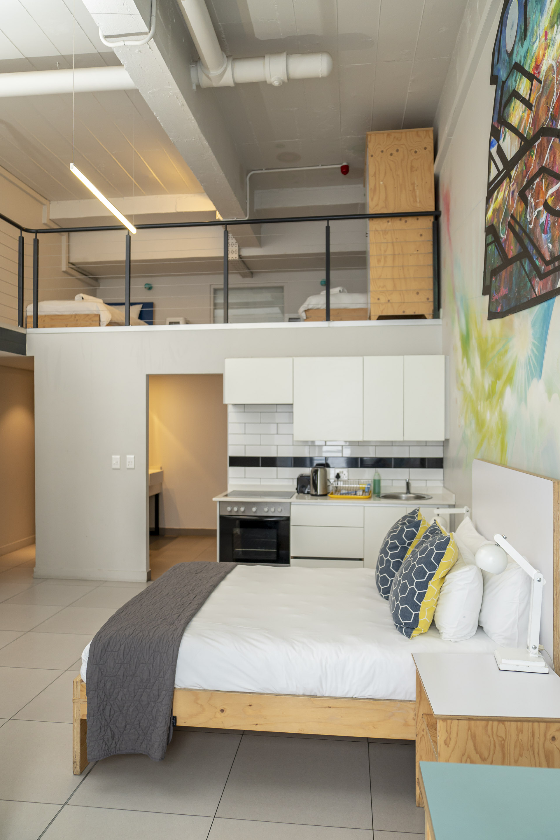 Studio Partial Ocean View Two Double Beds