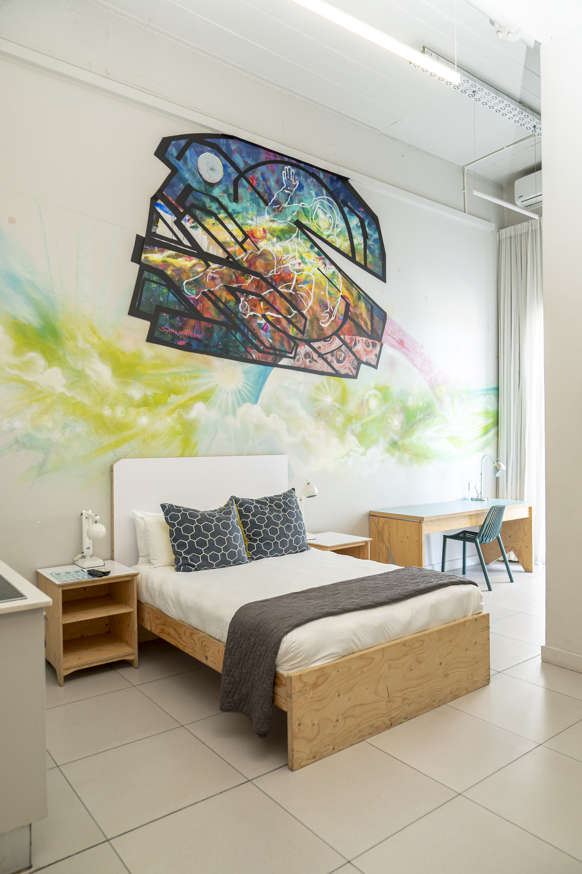 Studio Partial Ocean View Two Double Beds