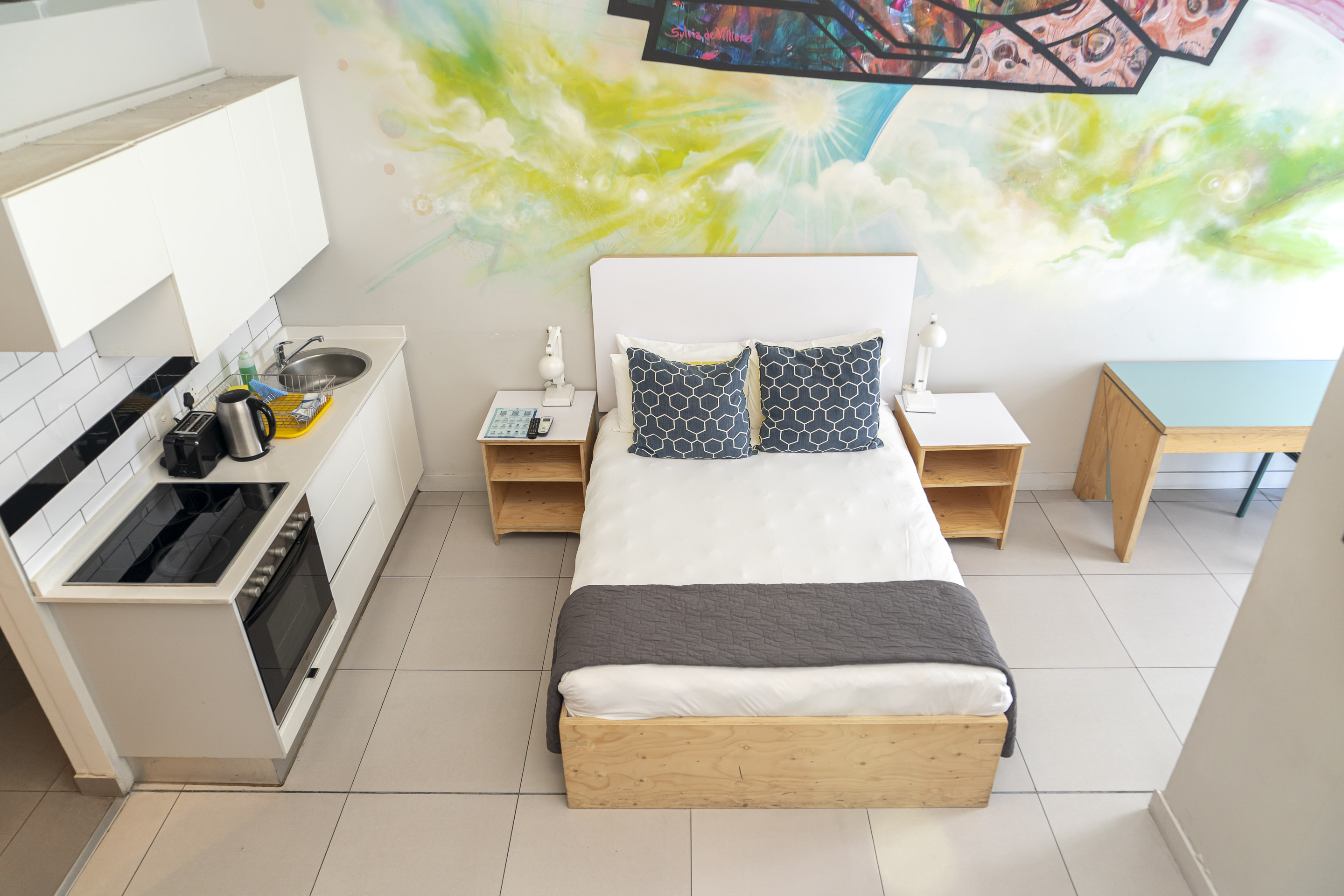 Studio Partial Ocean View Two Double Beds