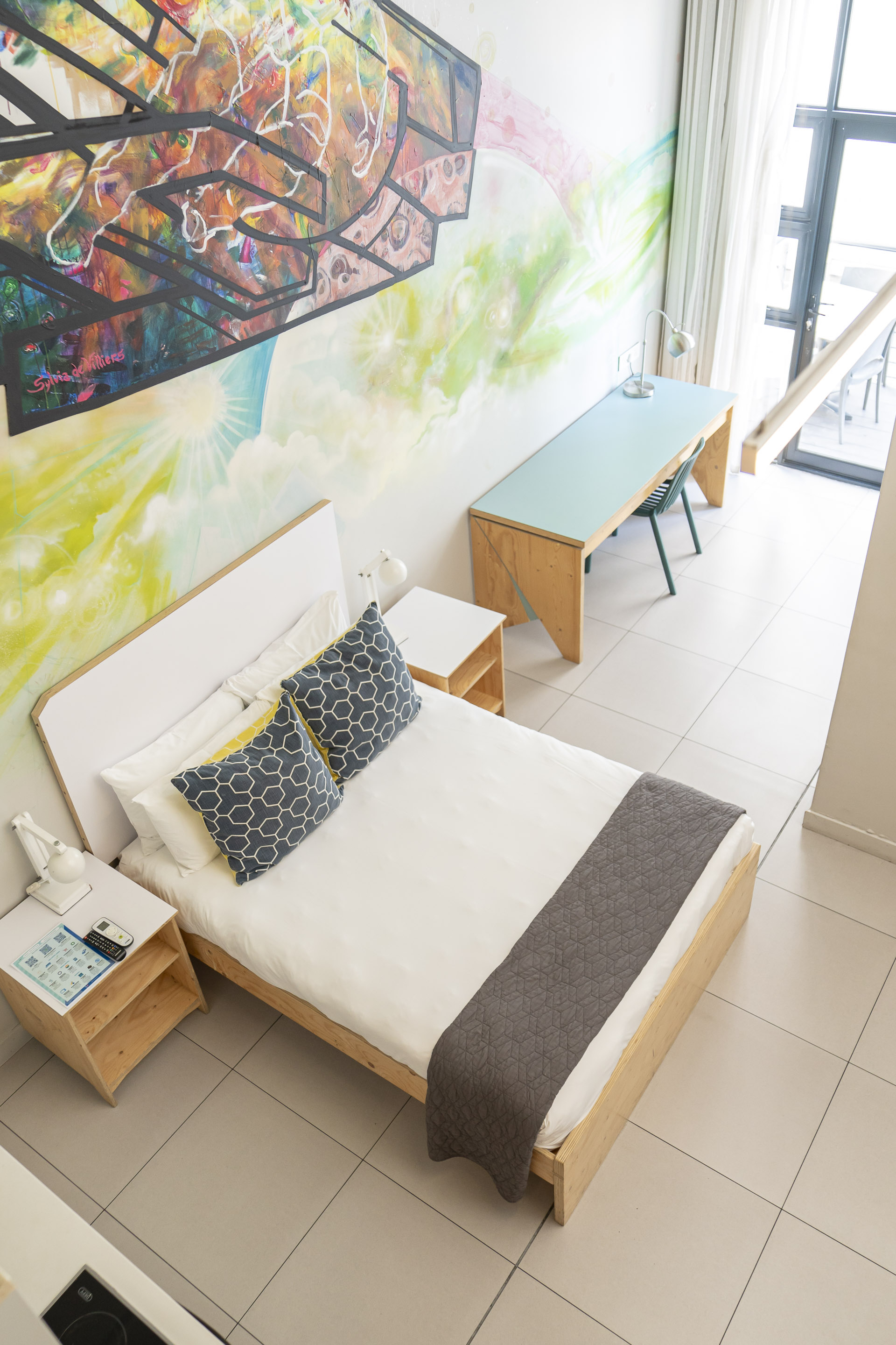 Studio Partial Ocean View Two Double Beds