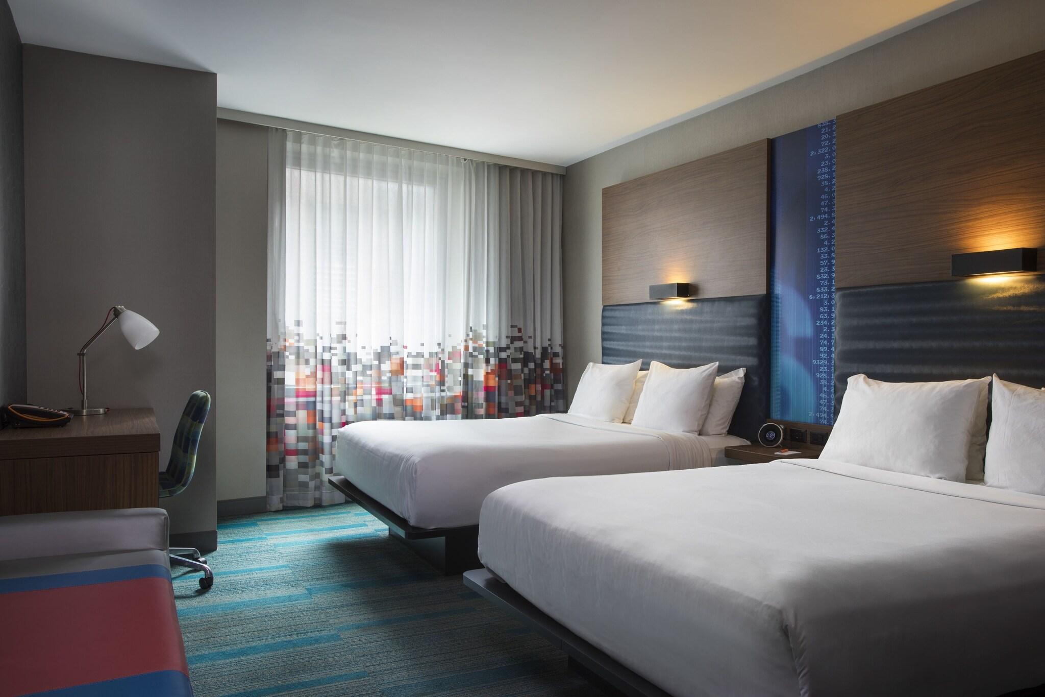 Double Two Queen Beds