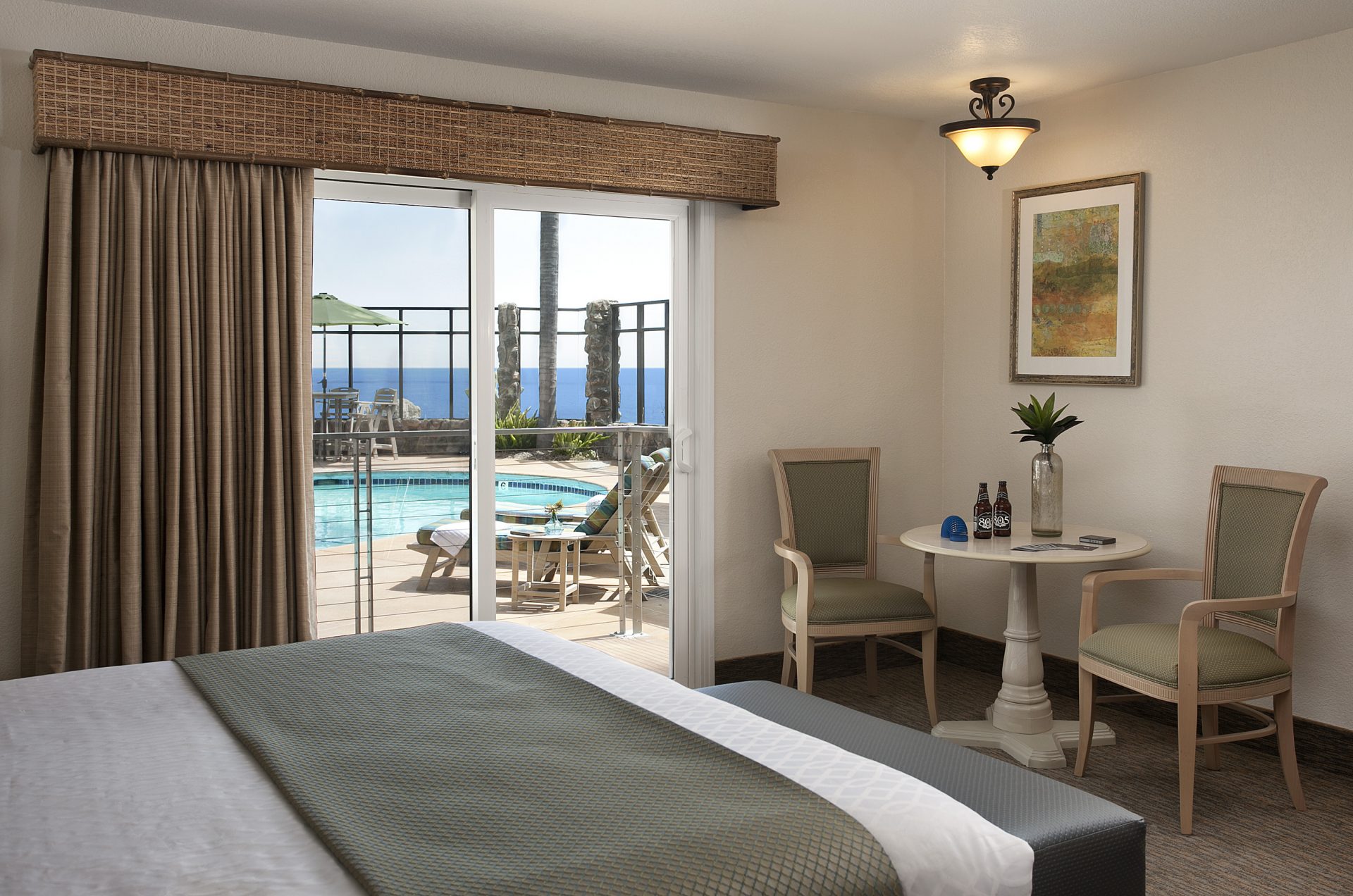 Double Pool View King Bed