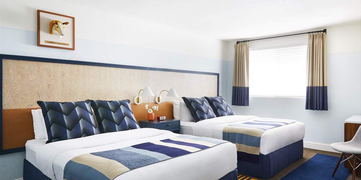 Double King Size Bed