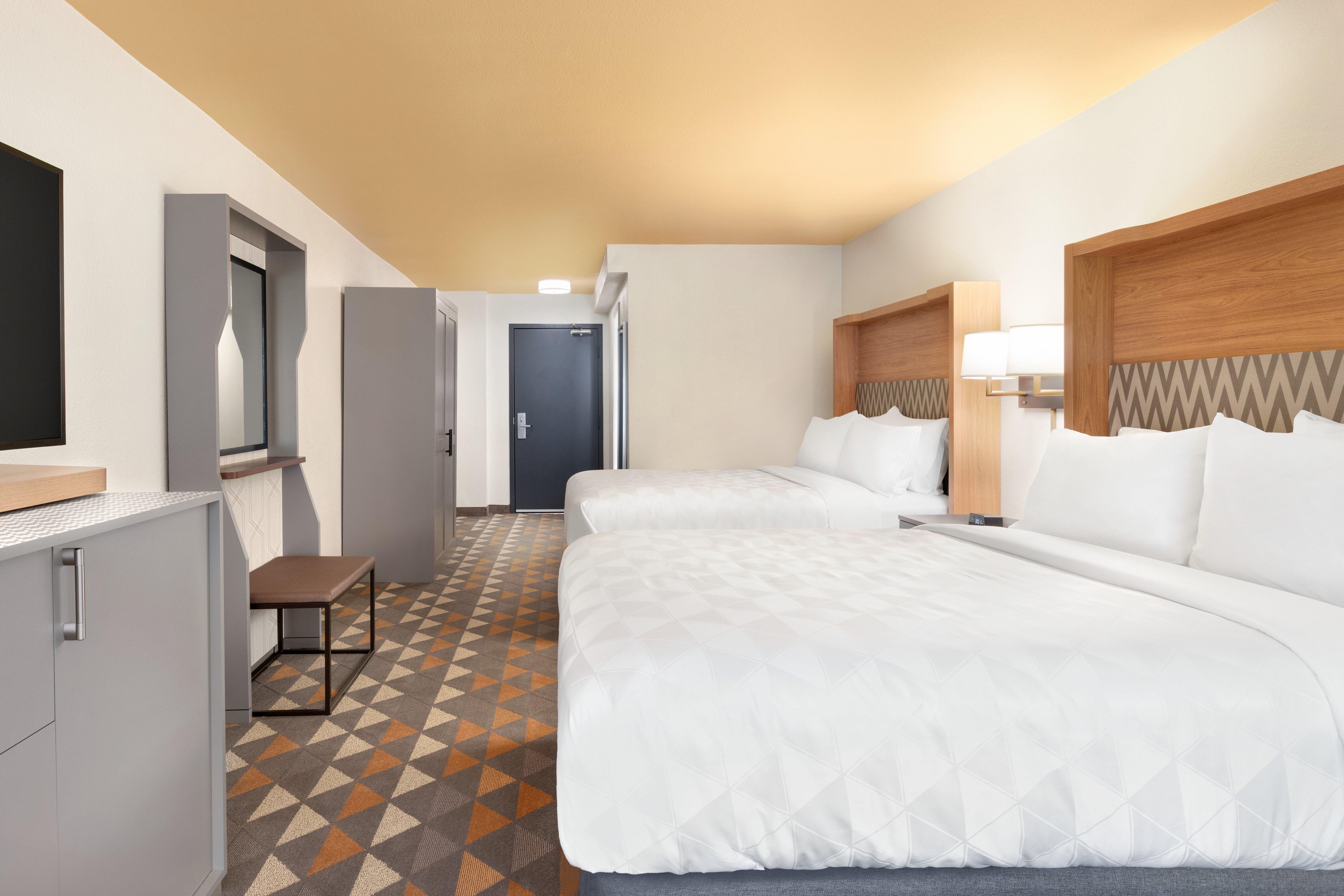 Double Two Double Beds