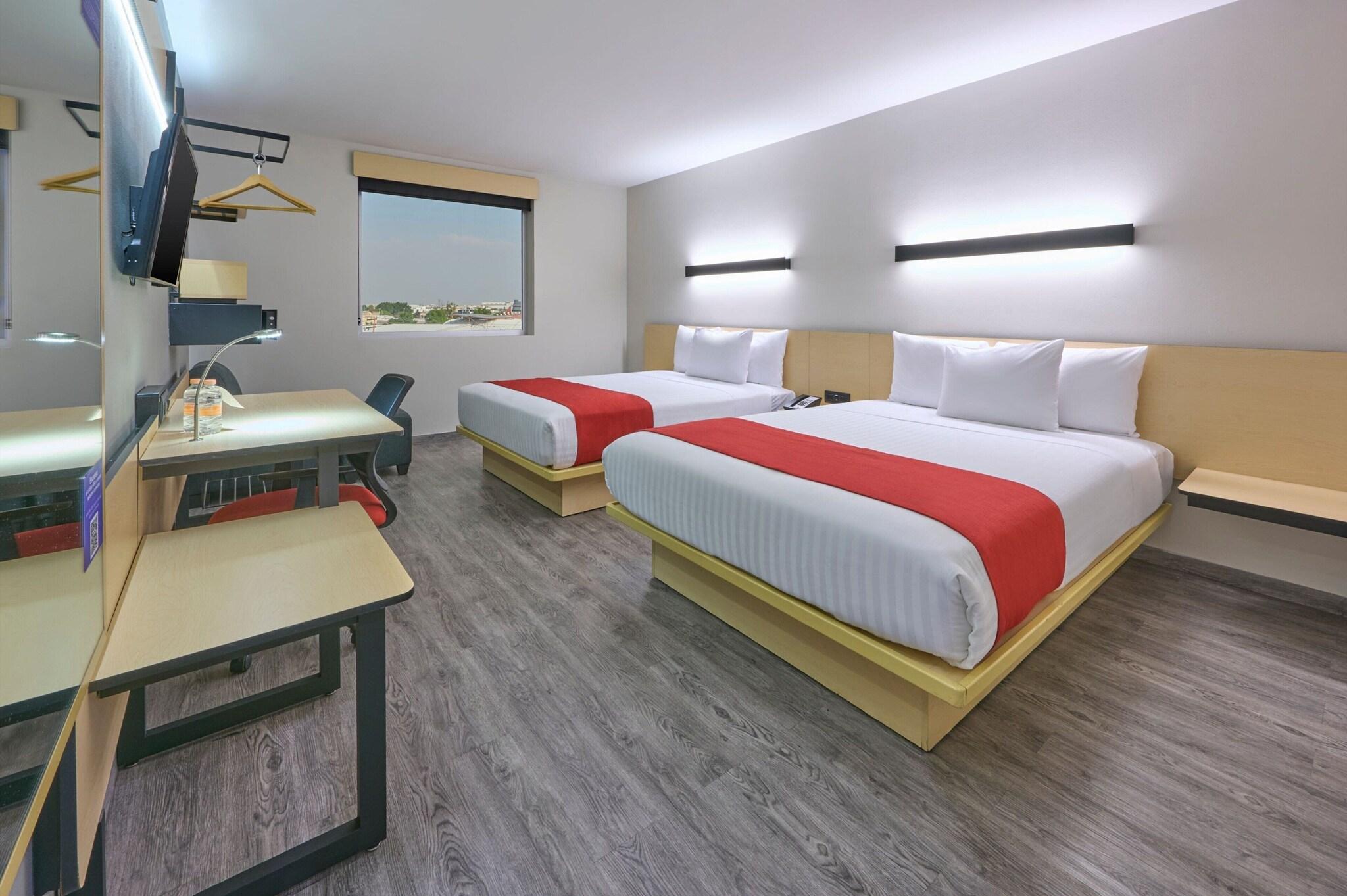 Double Two Queen Beds