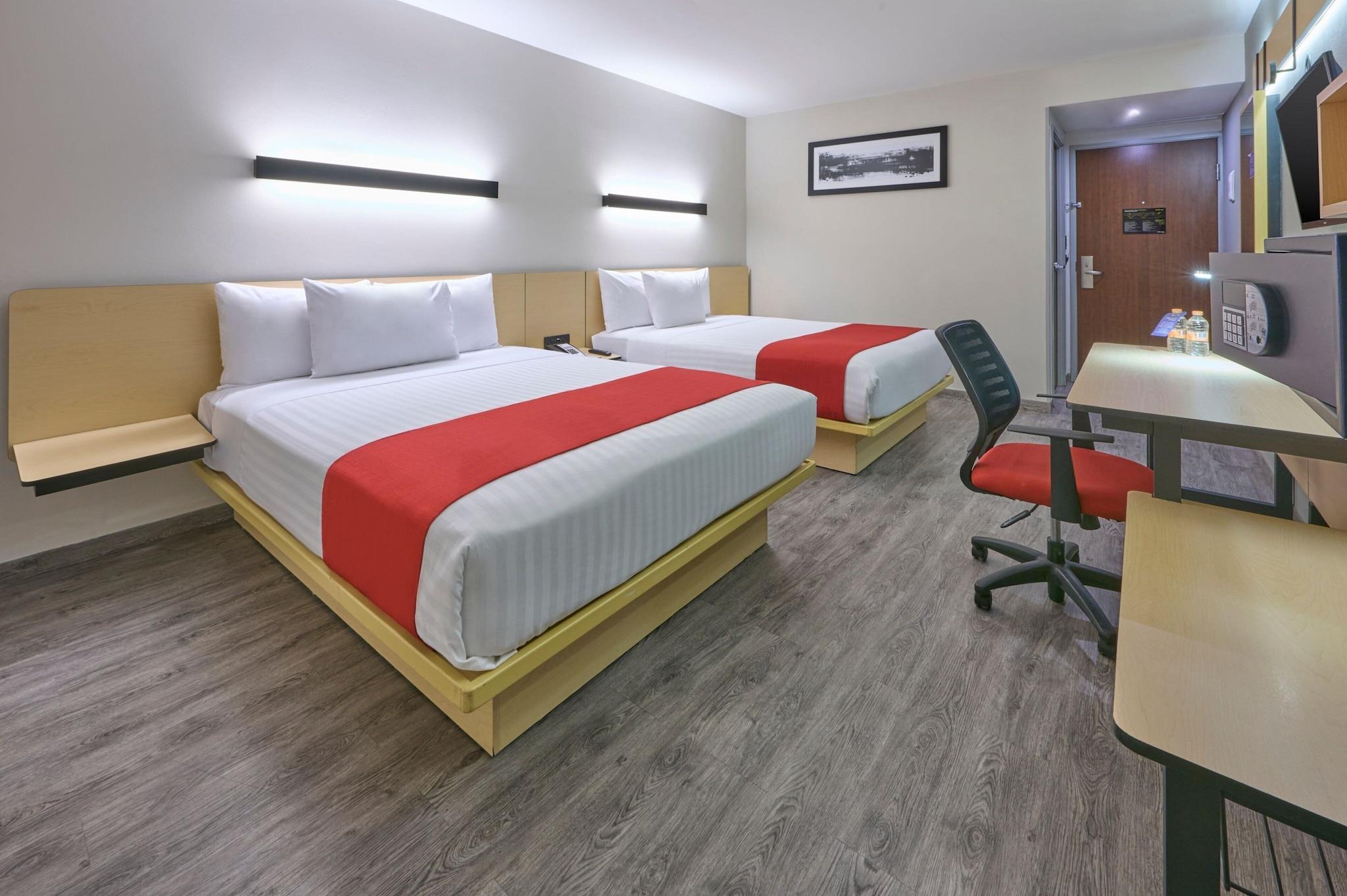 Double Two Queen Beds