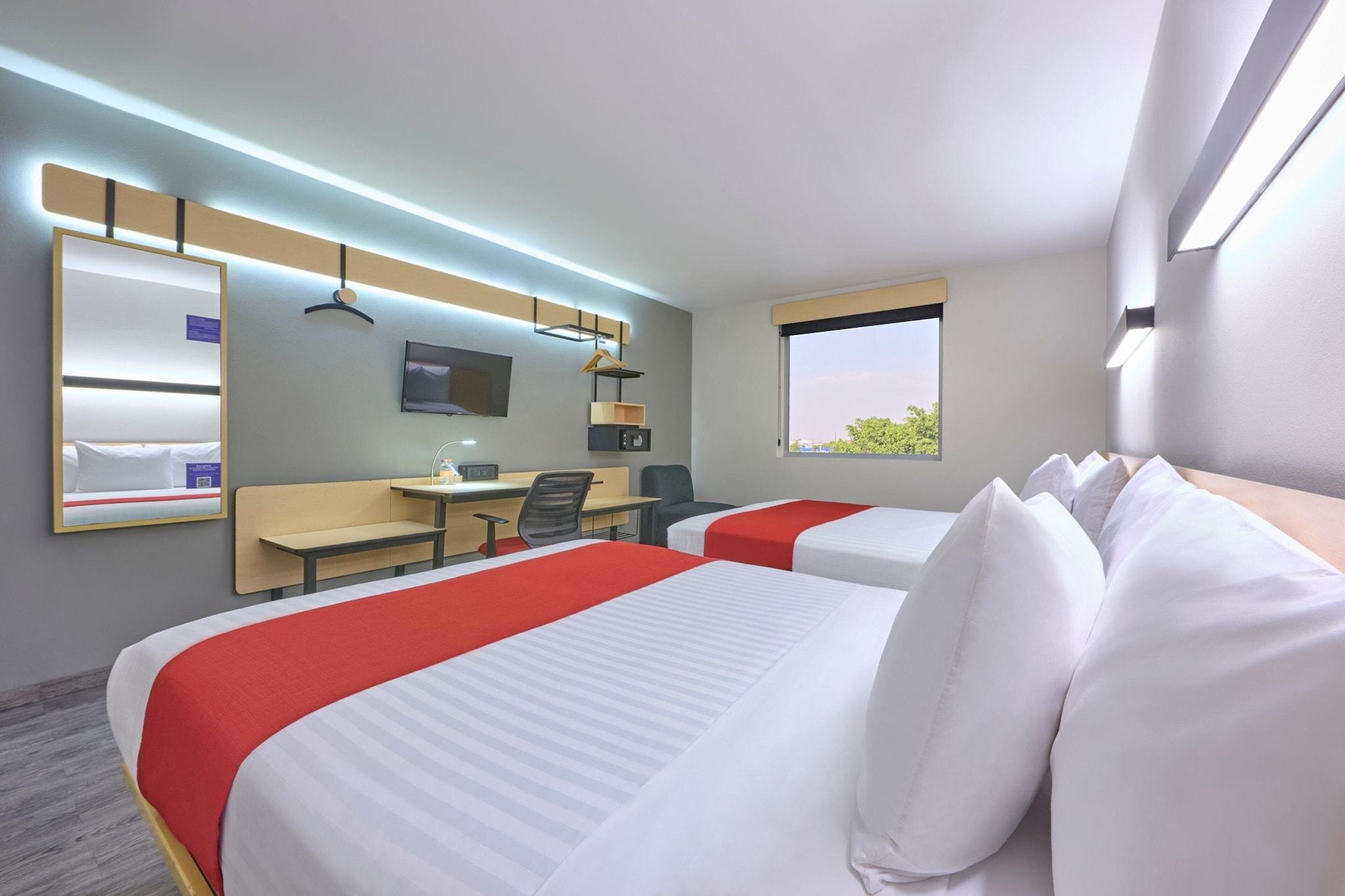 Double Two Queen Beds