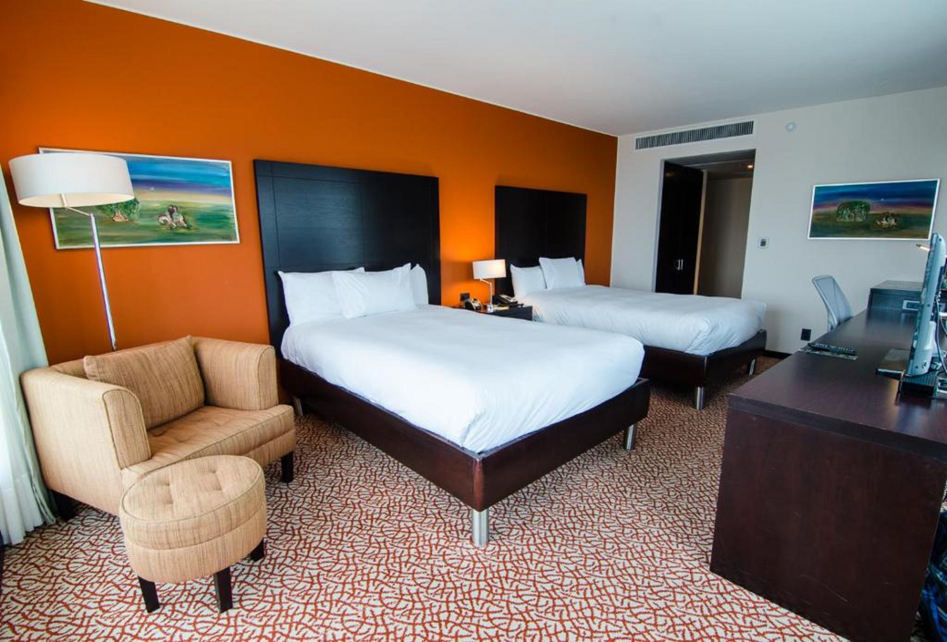 Double Two Double Beds