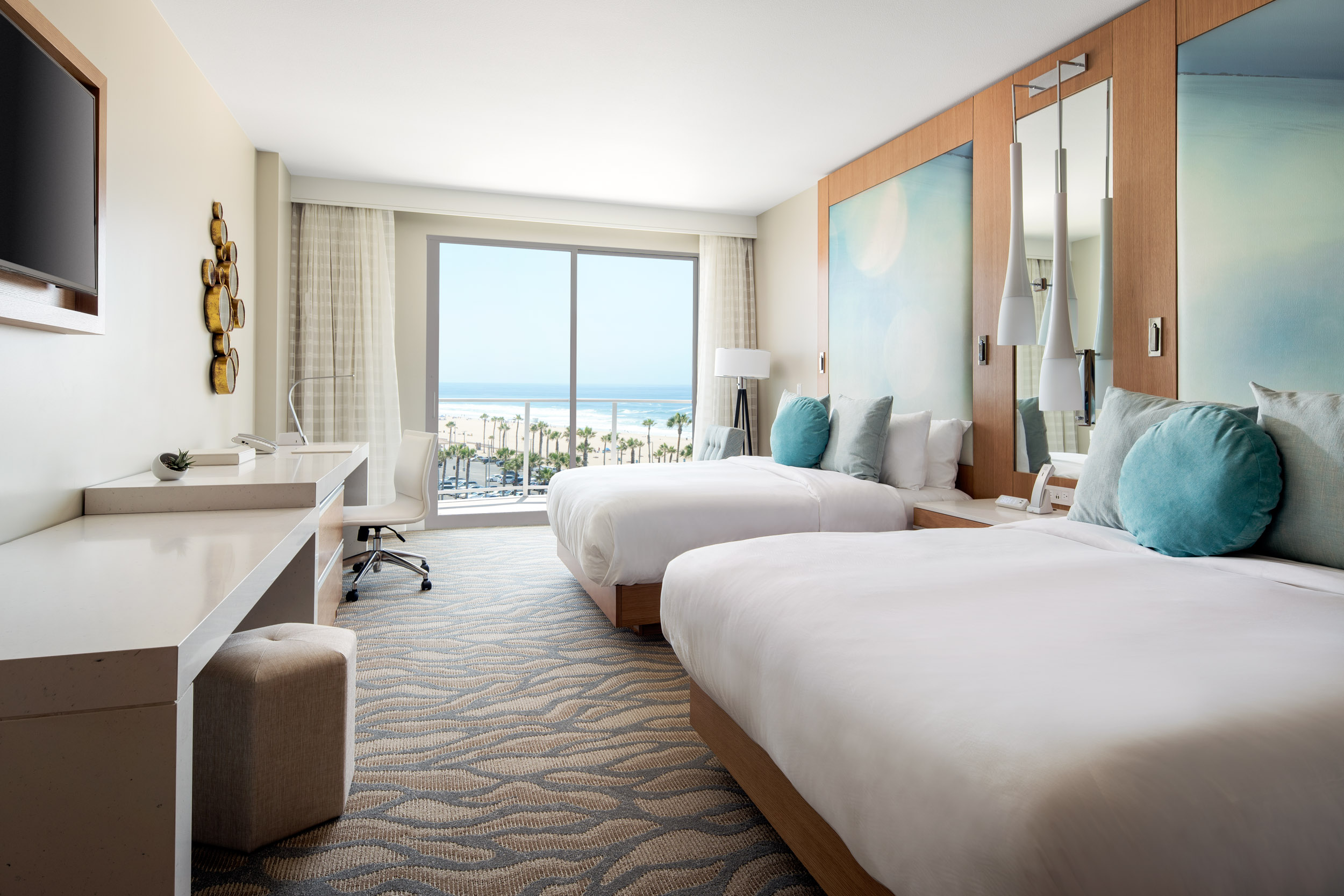 Double Ocean View Two Queen Beds