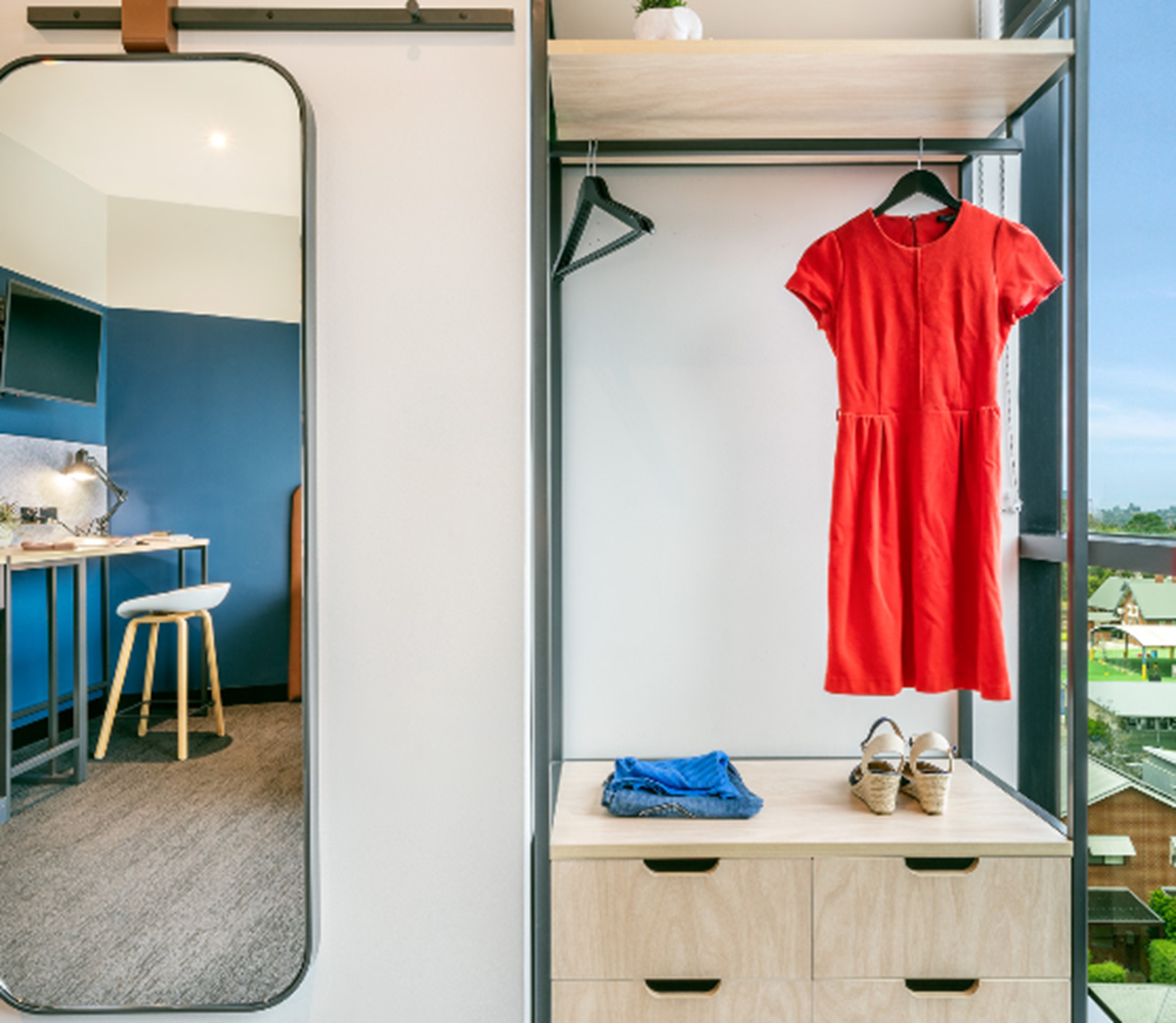 Double Queen Size Bed