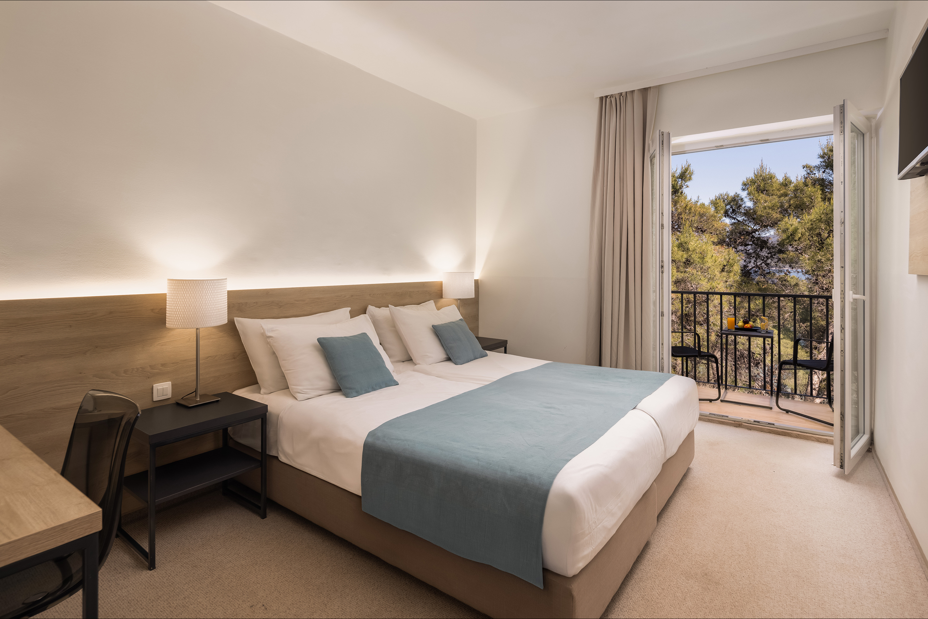 Double with Balcony with Views