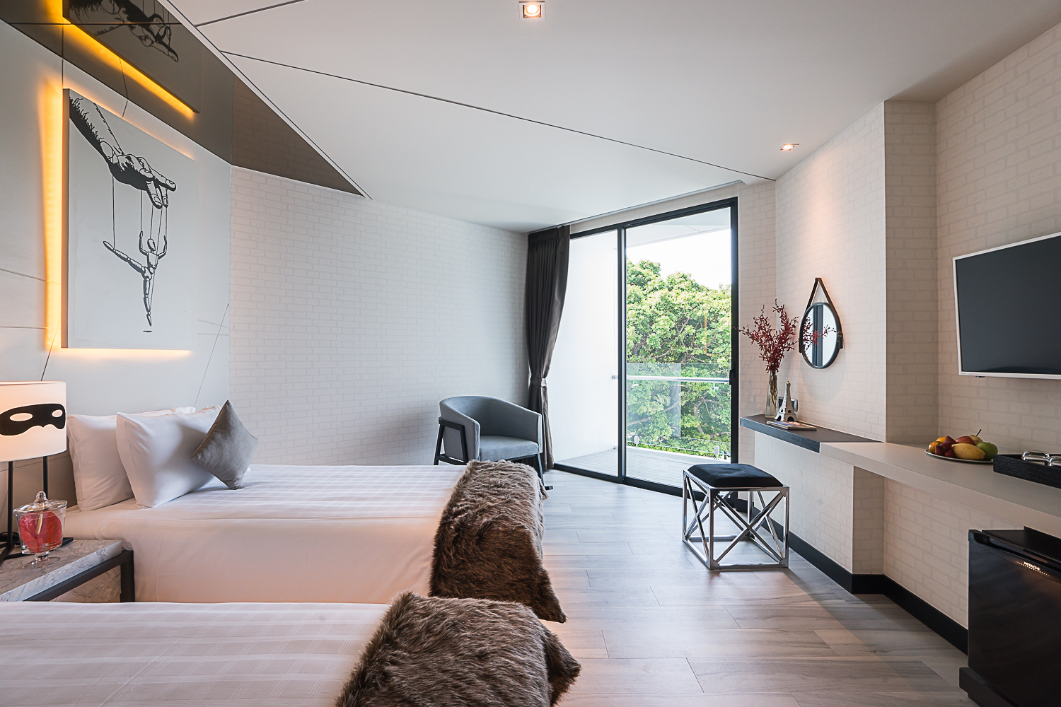 Double or Twin Deluxe Garden View