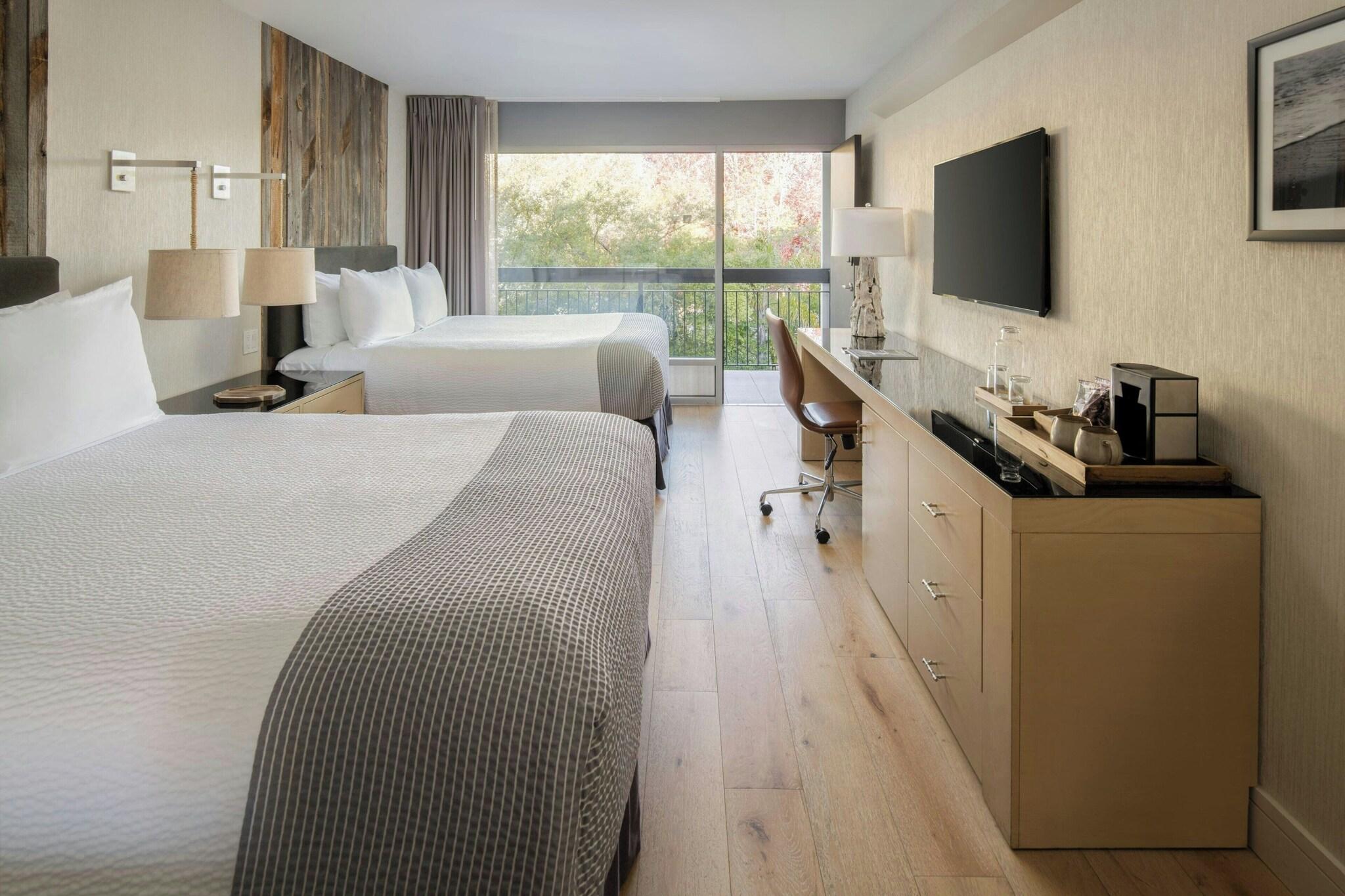 Double Two Queen Beds