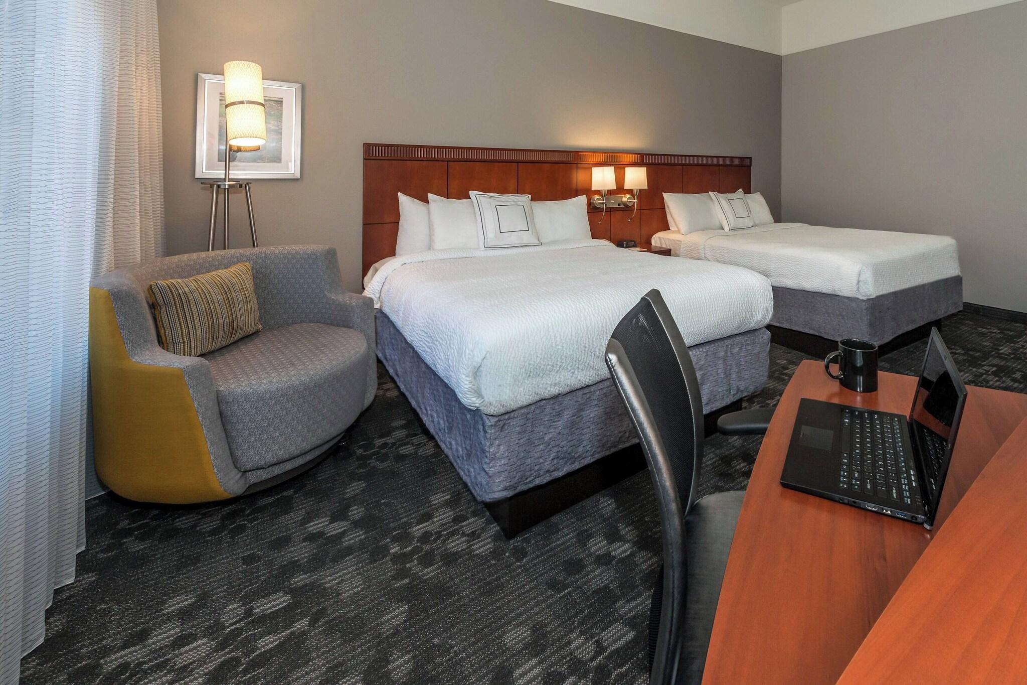 Double Two Queen Beds