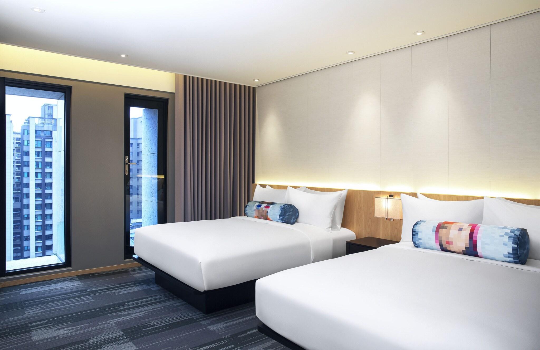 Double Two Queen Beds