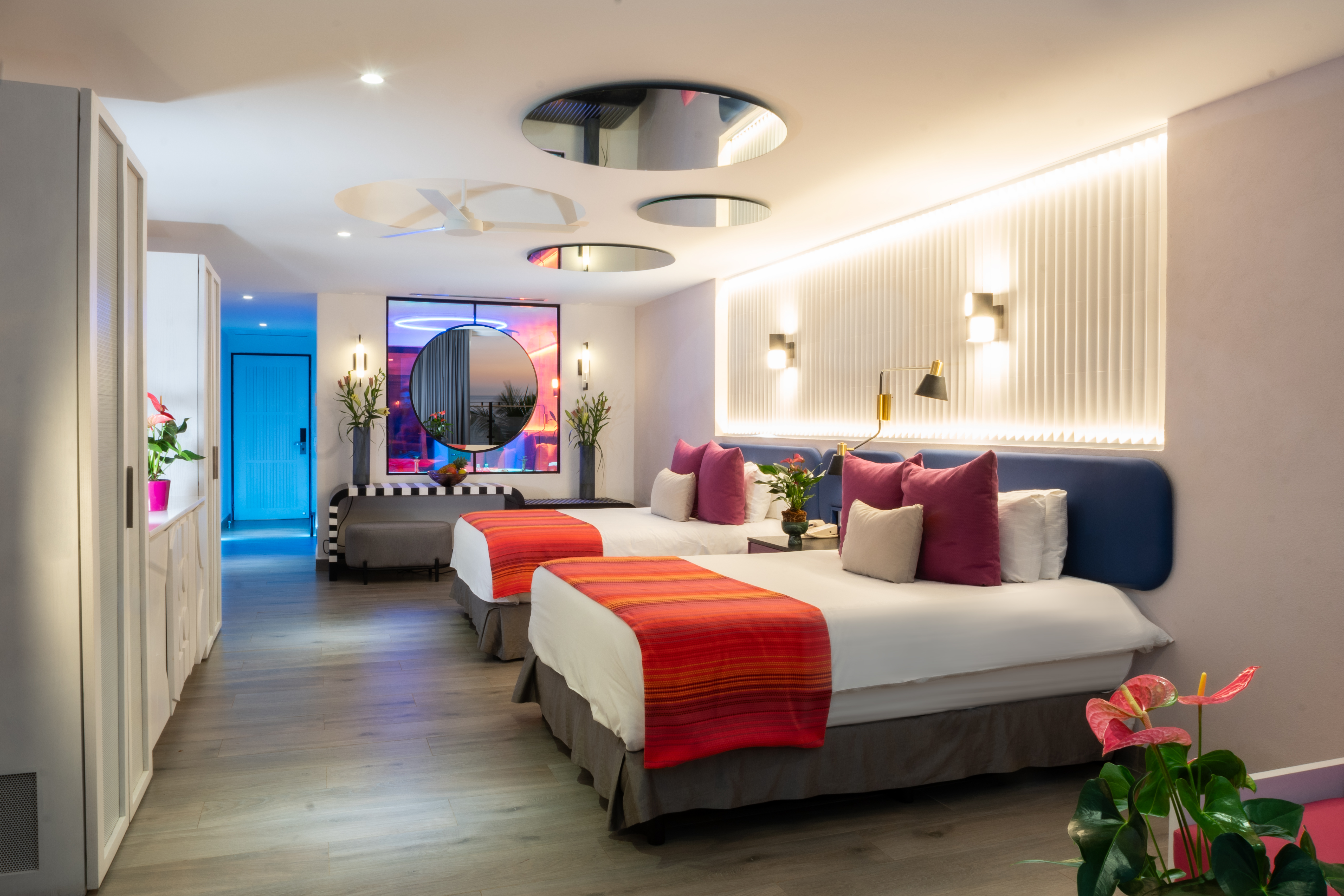 Double Ocean View Two Queen Beds