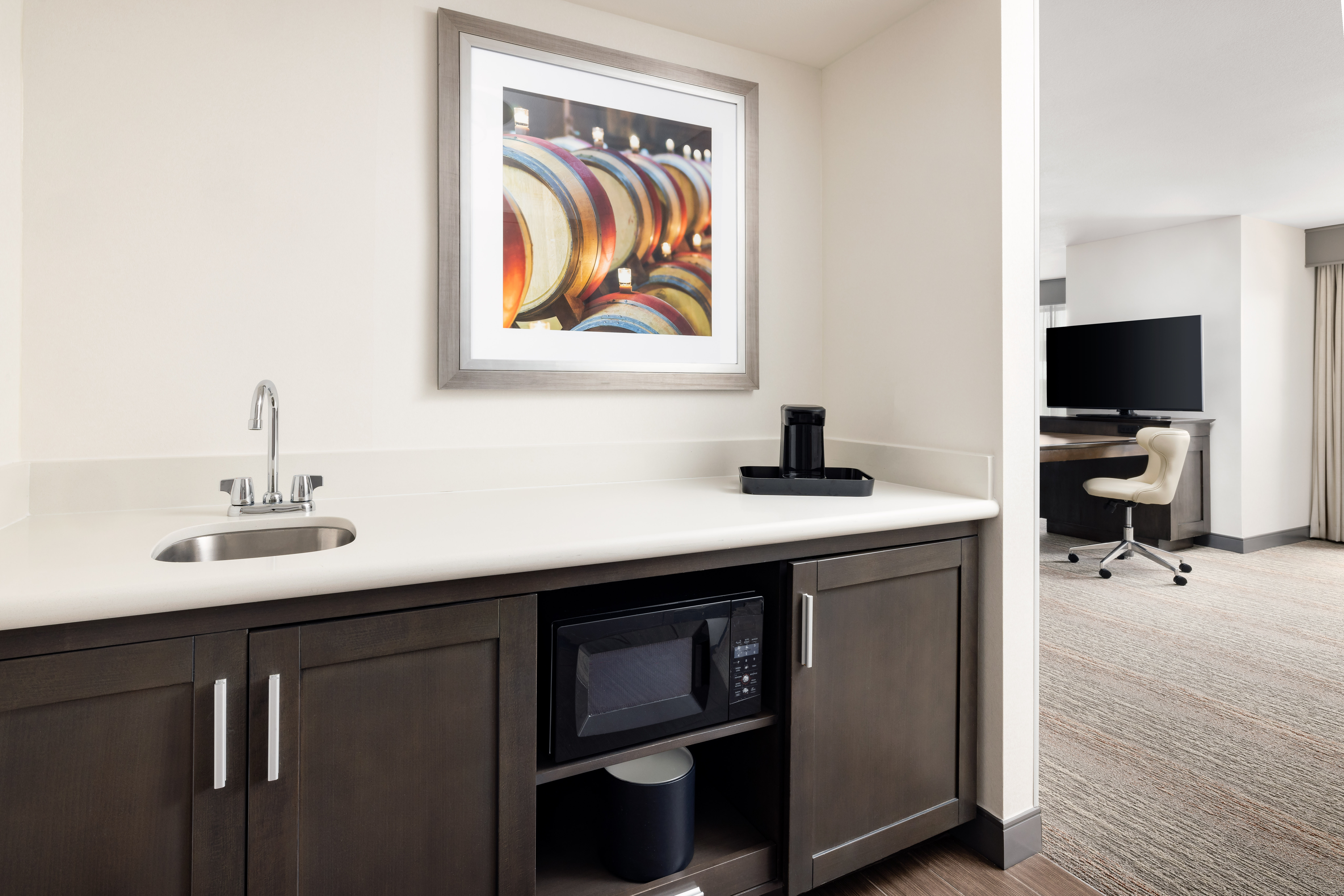 Studio King Size Bed