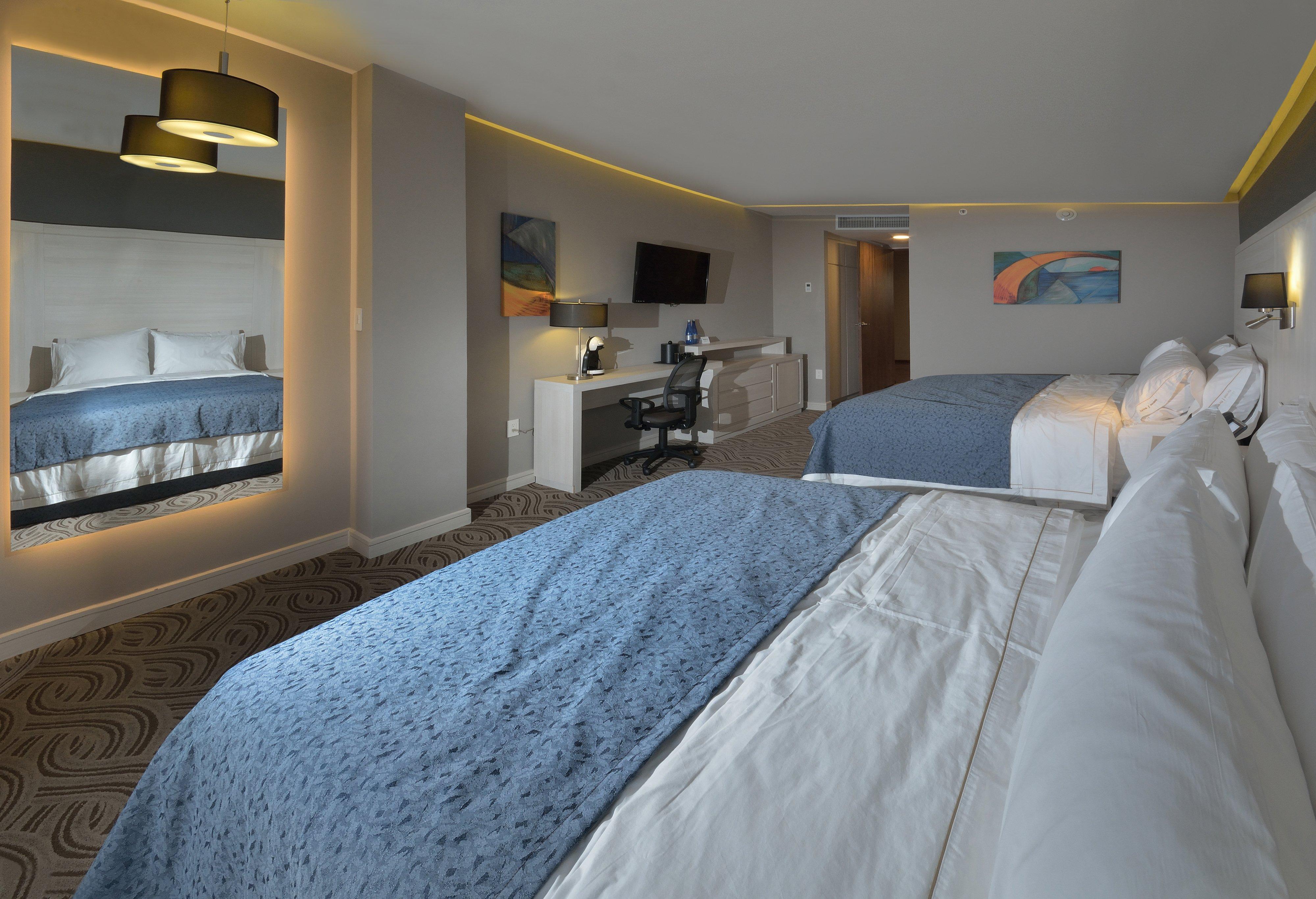 Double Two Queen Beds