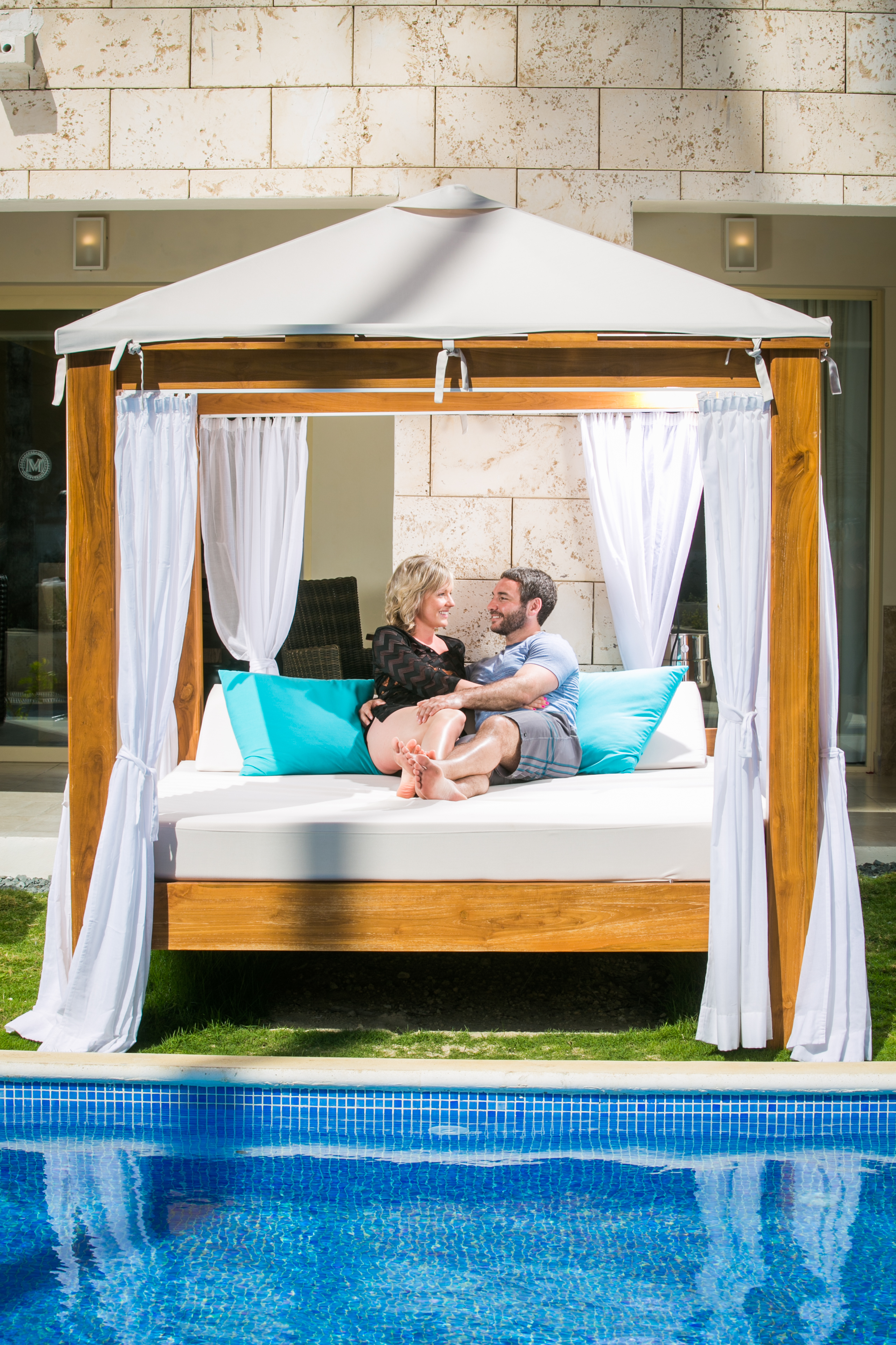 Family Room Pool View