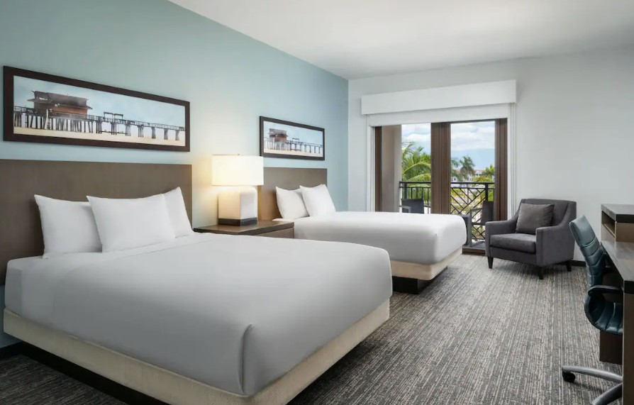 Double Two Queen Beds