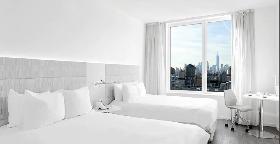 Room City View Two Double Beds