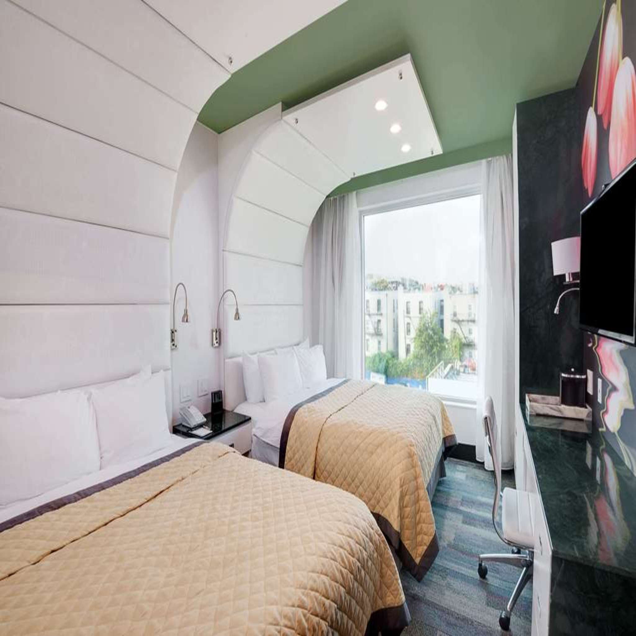 Double Two Double Beds